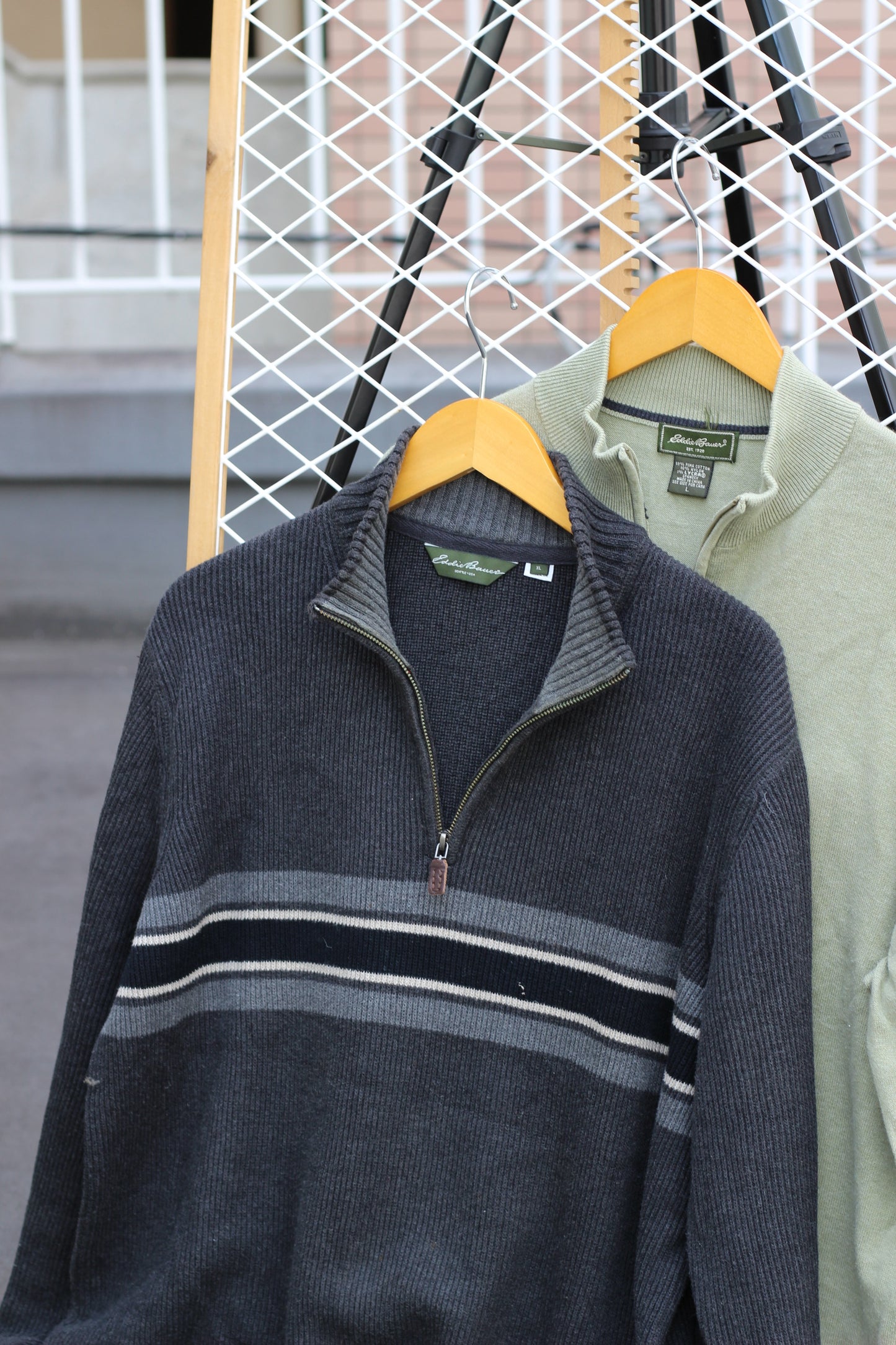 90's & 00's Eddie Bauer Half-Zip Knit x4点