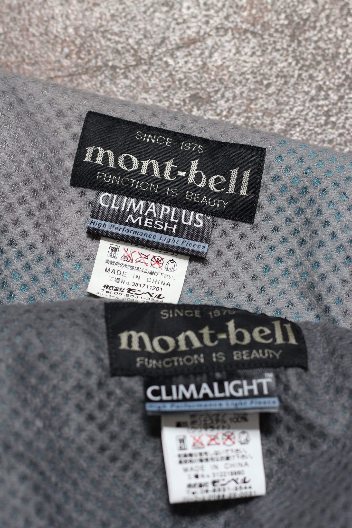 00's mont-bell Nylon Light Shell Jacket x2点