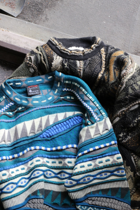 Vintage Design 3D Knit x2点