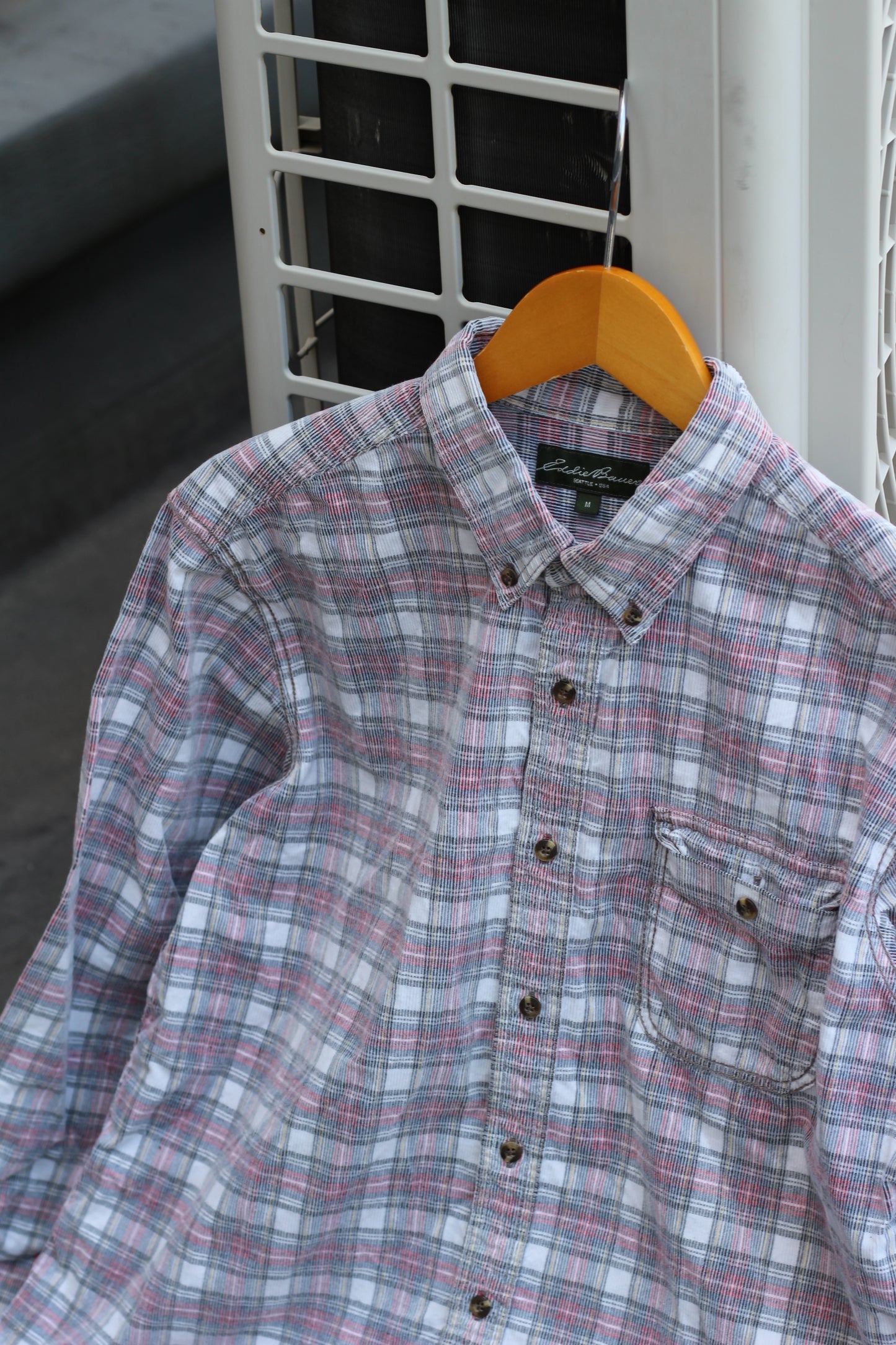 Men's Outdoor Brand Check Shirt x4点