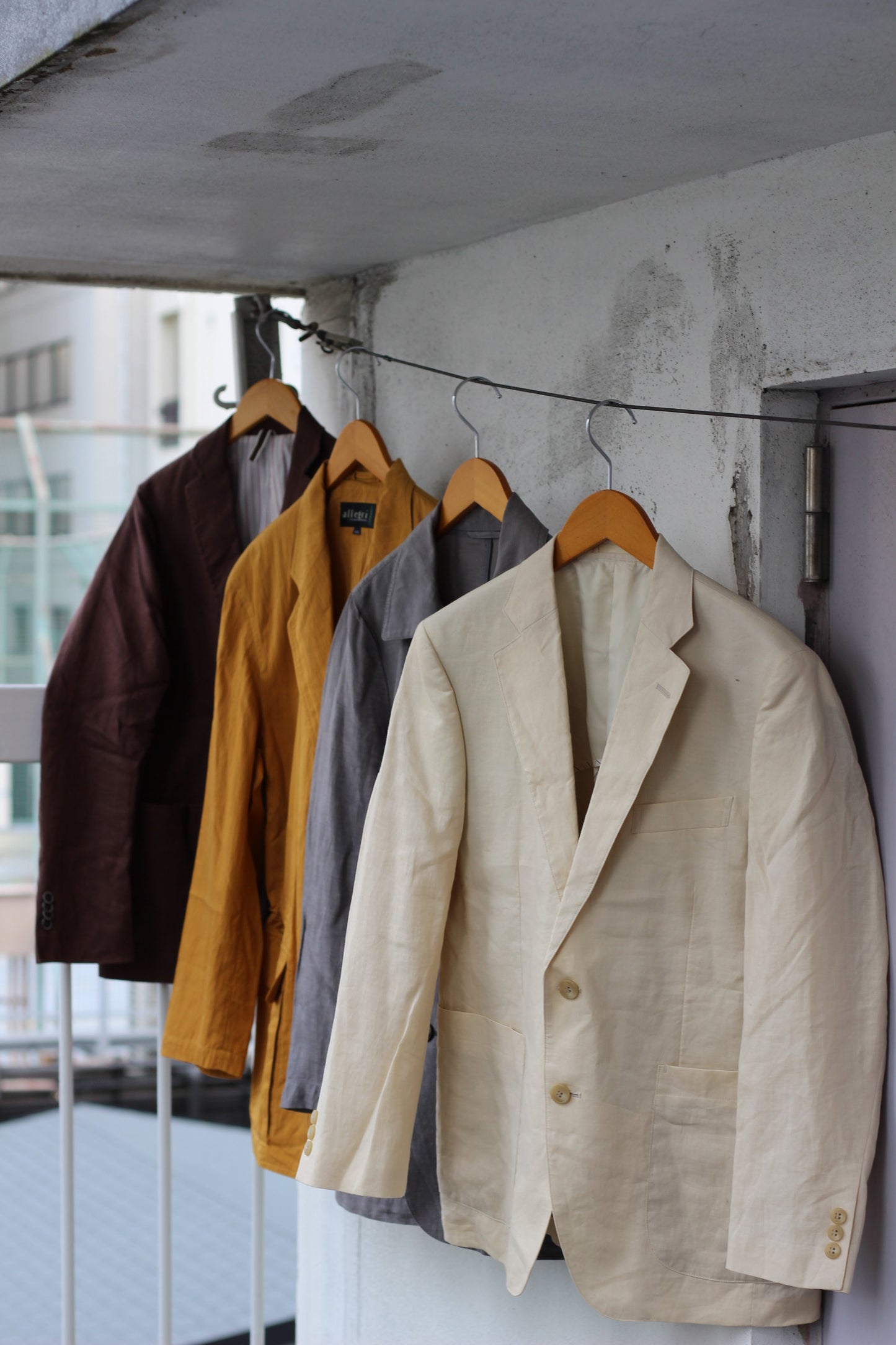 Men's linen Tailored Jacket x7点