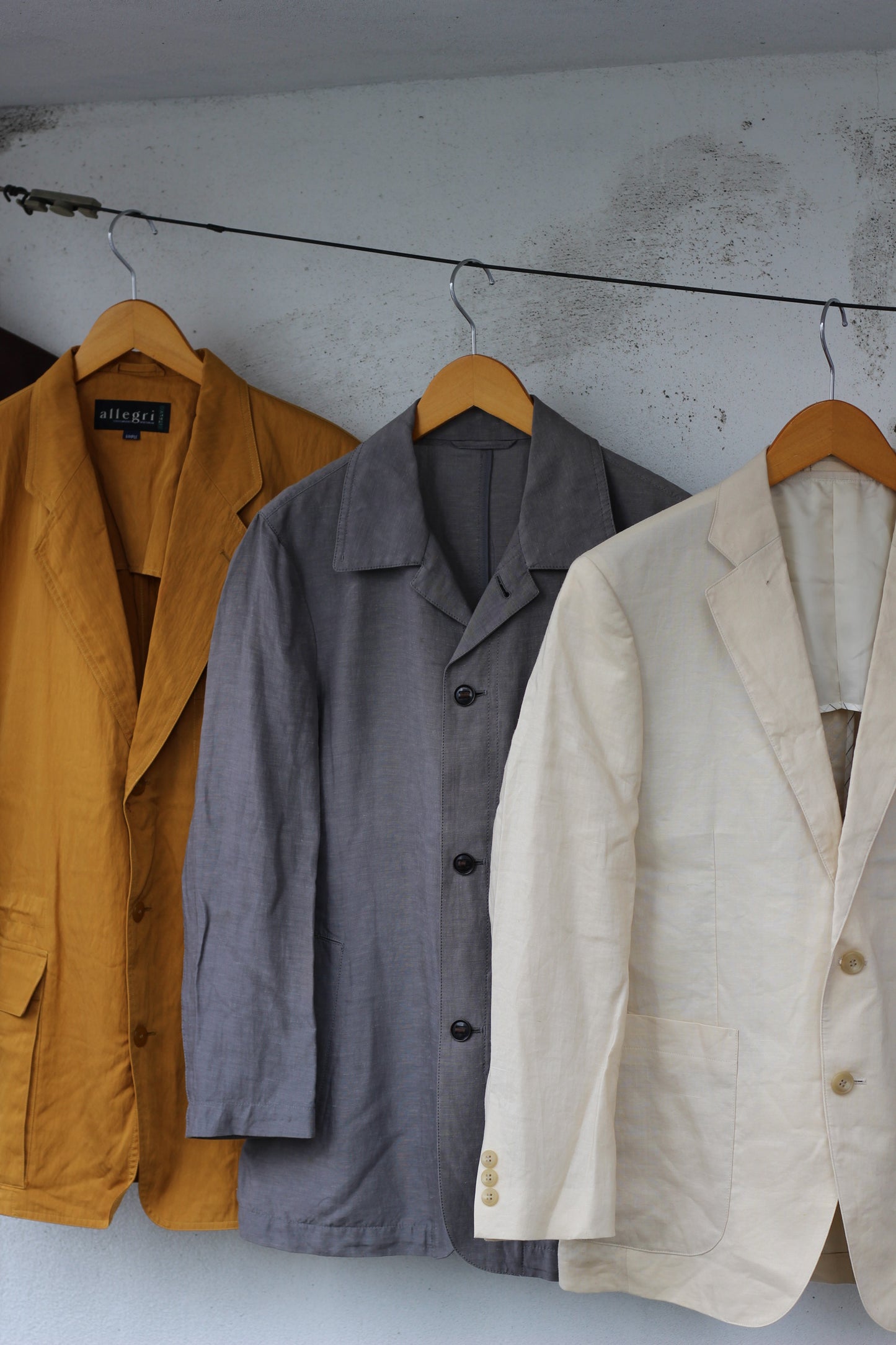 Men's linen Tailored Jacket x7点