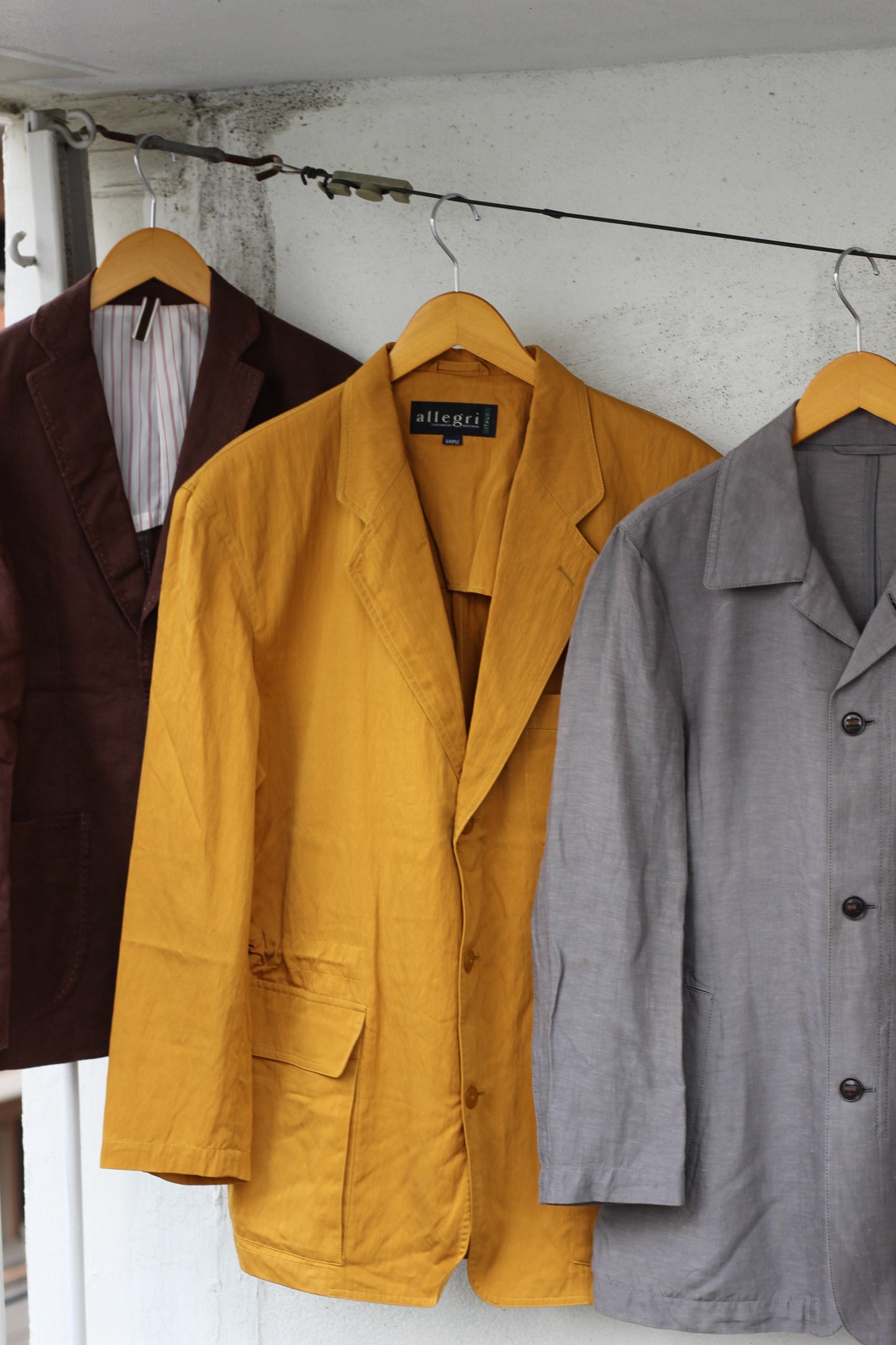 Men's linen Tailored Jacket x7点