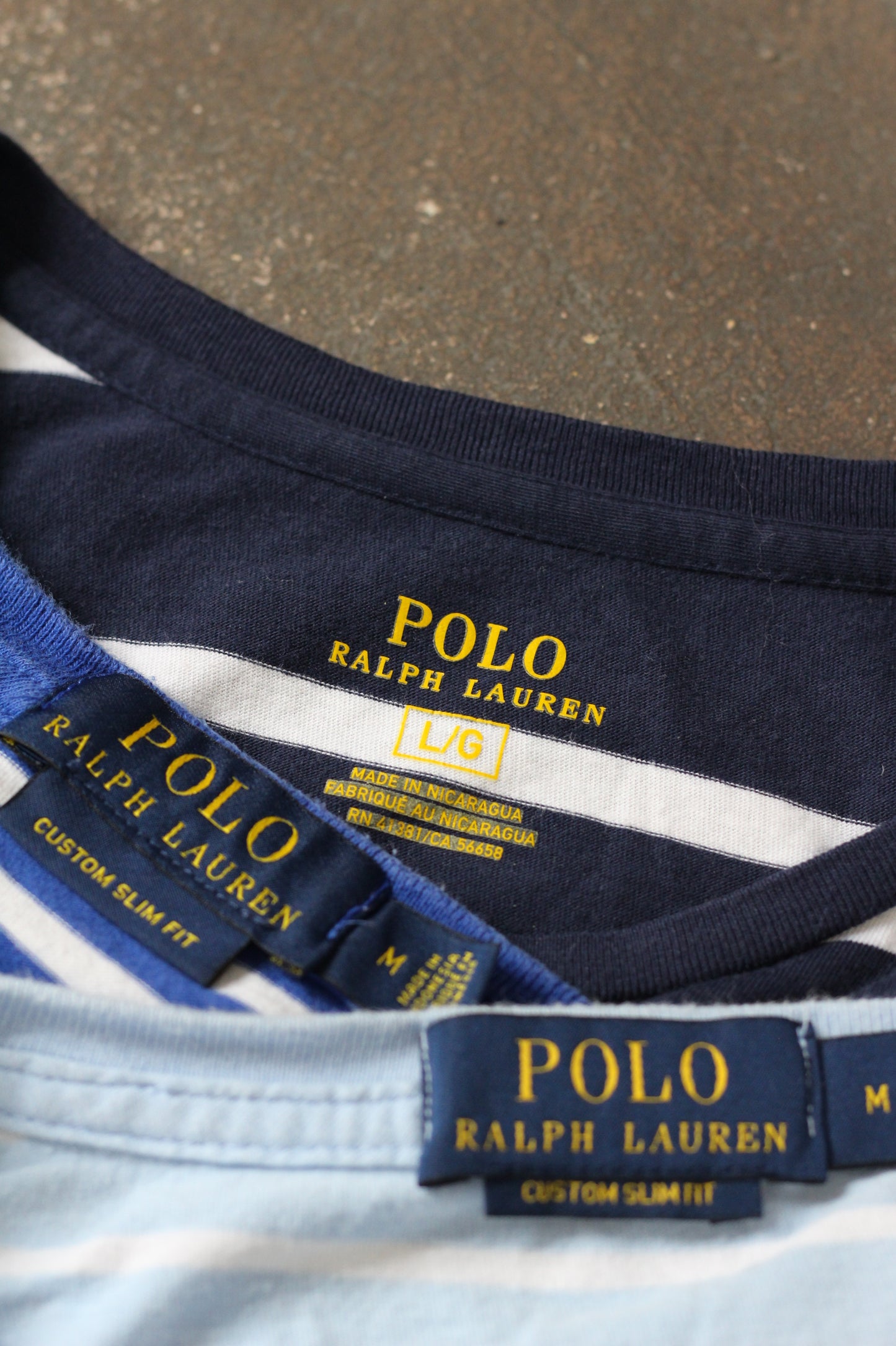 Polo Ralph Lauren Stripe T-Shirt x3点