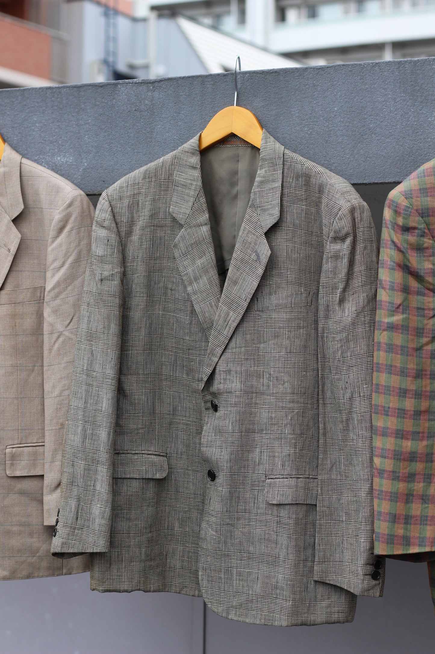 Men's linen Tailored Jacket x7点