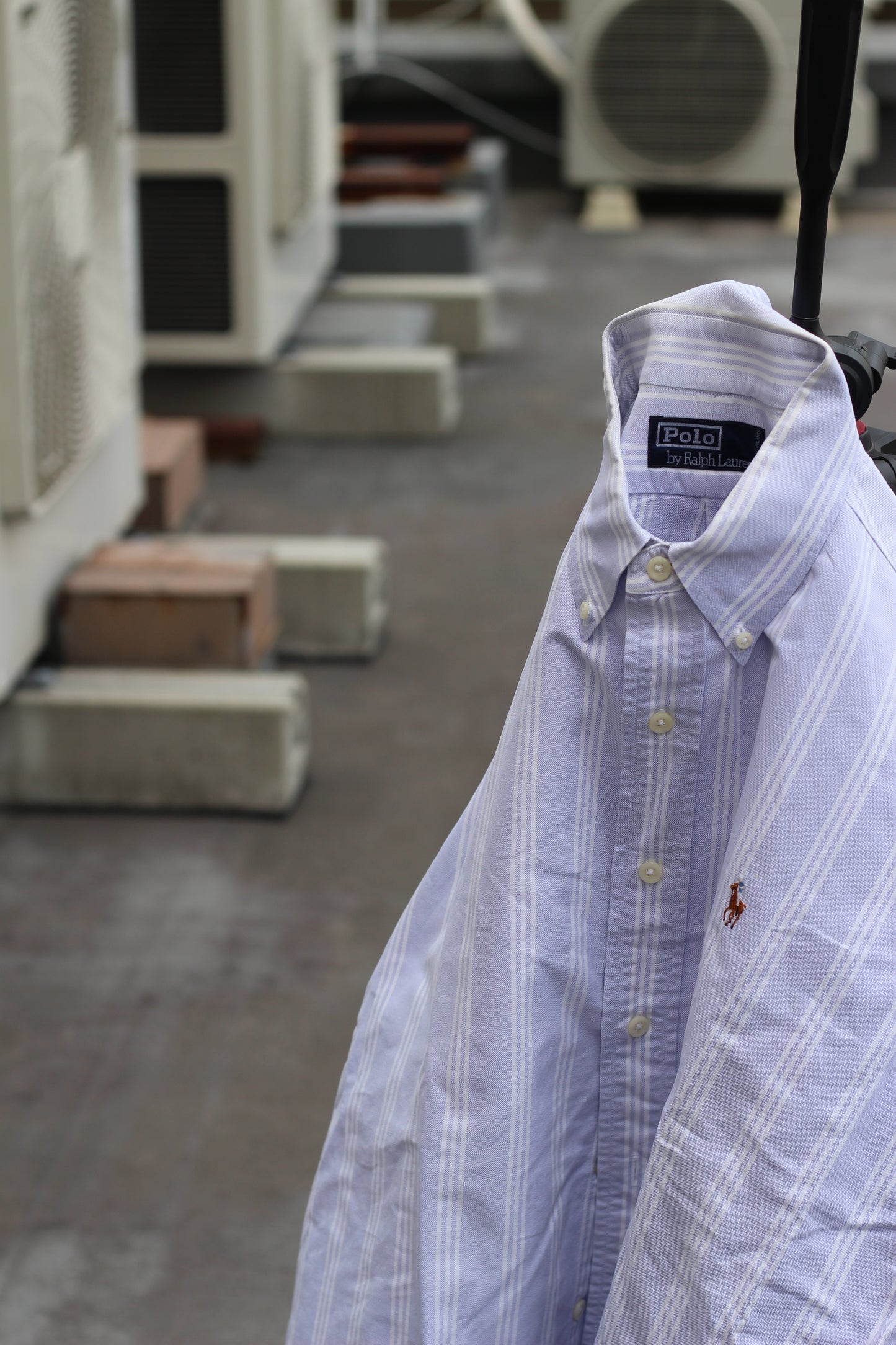 90-00's Ralph Lauren Stripe Short Sleeve Shirt x5点