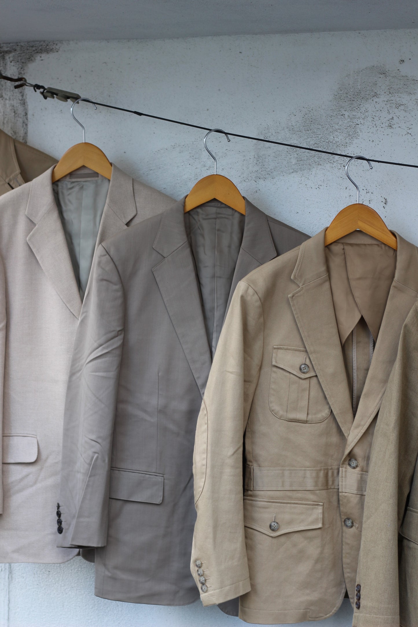 Men's double & Collar Tailored Jacket x10点