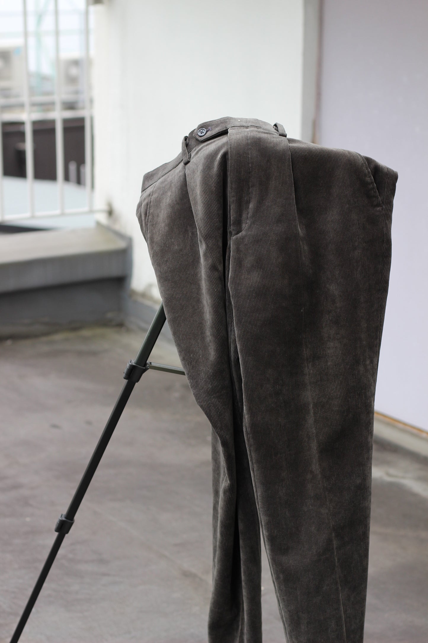 Men's Khaki Wide Corduroy Bottoms x6点
