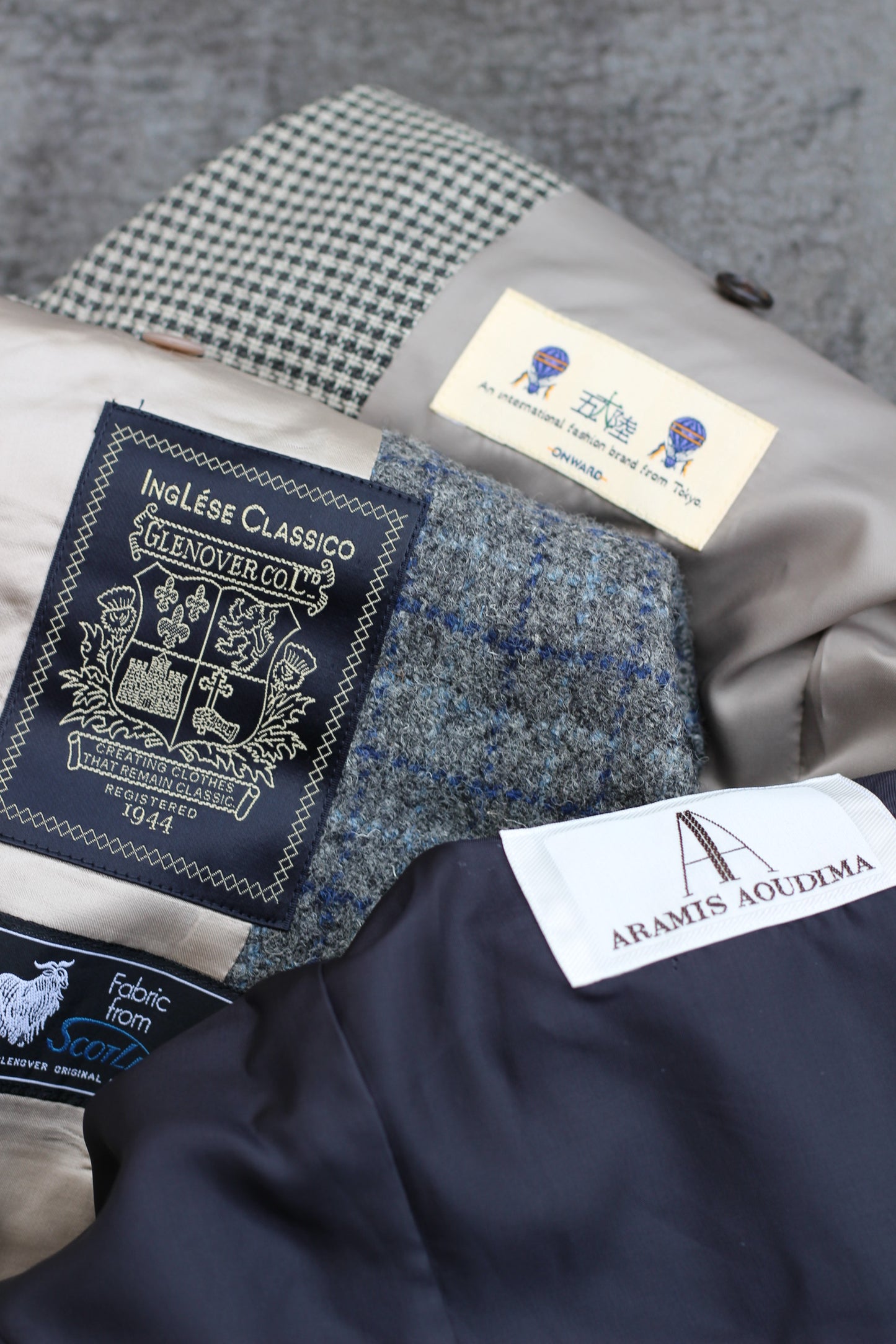 Men's Check High Grade Tailored Jacket x15点