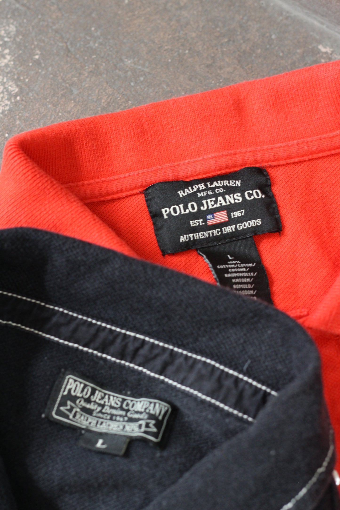 90-00's Polo Jeans Co. Short Sleeve Polo Shirt x2点