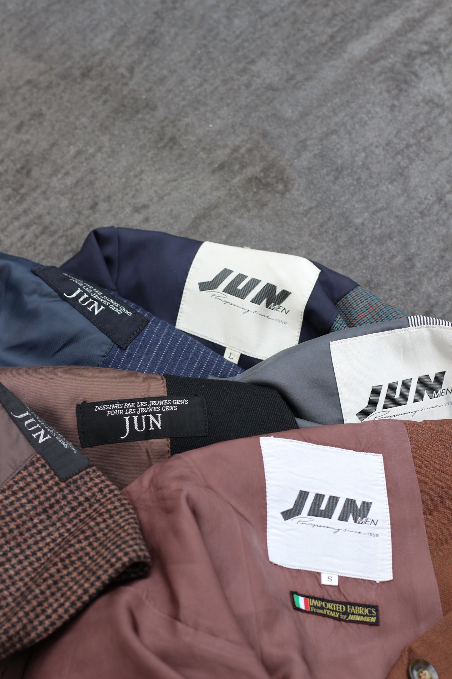80's 90's DC brand Jun Tailored Jacket x6点