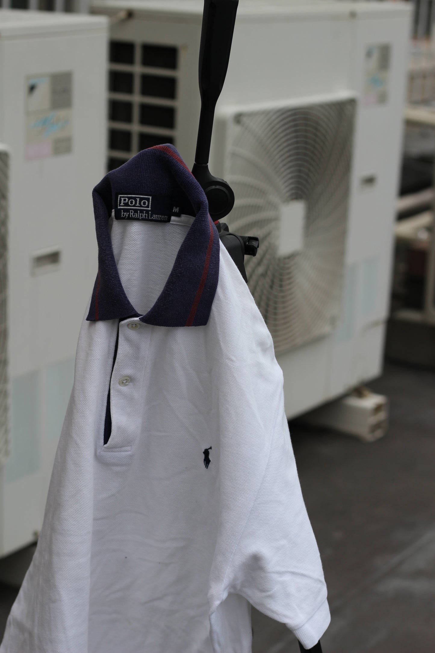 90-00's Polo Ralph Lauren White Short Sleeve Polo Shirt x9点