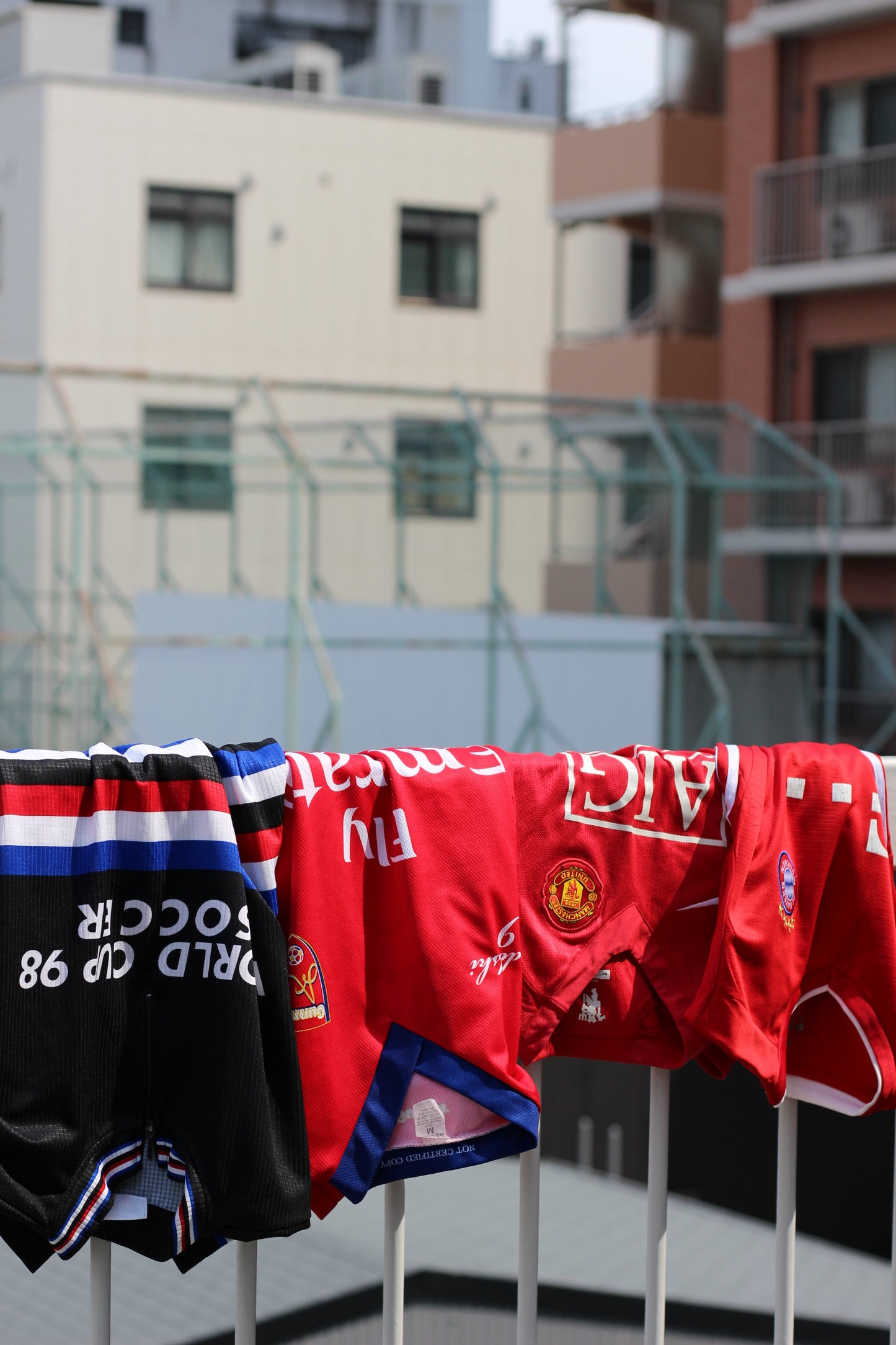Euro Club Team Football T-Shirt x4点
