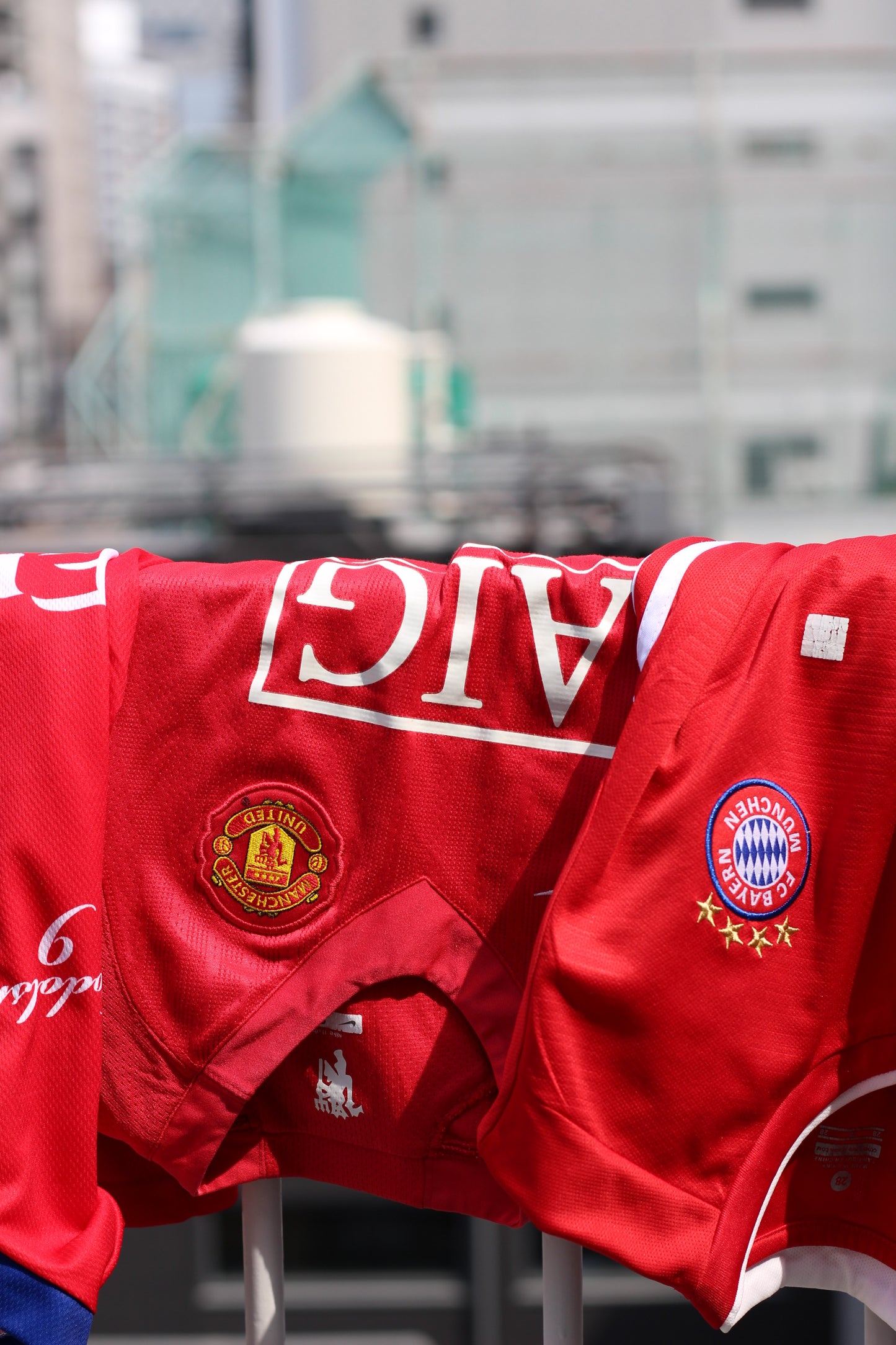 Euro Club Team Football T-Shirt x4点
