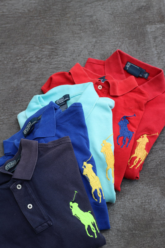90-00's Polo Ralph Lauren Big Pony Short Sleeve Polo Shirt x12点