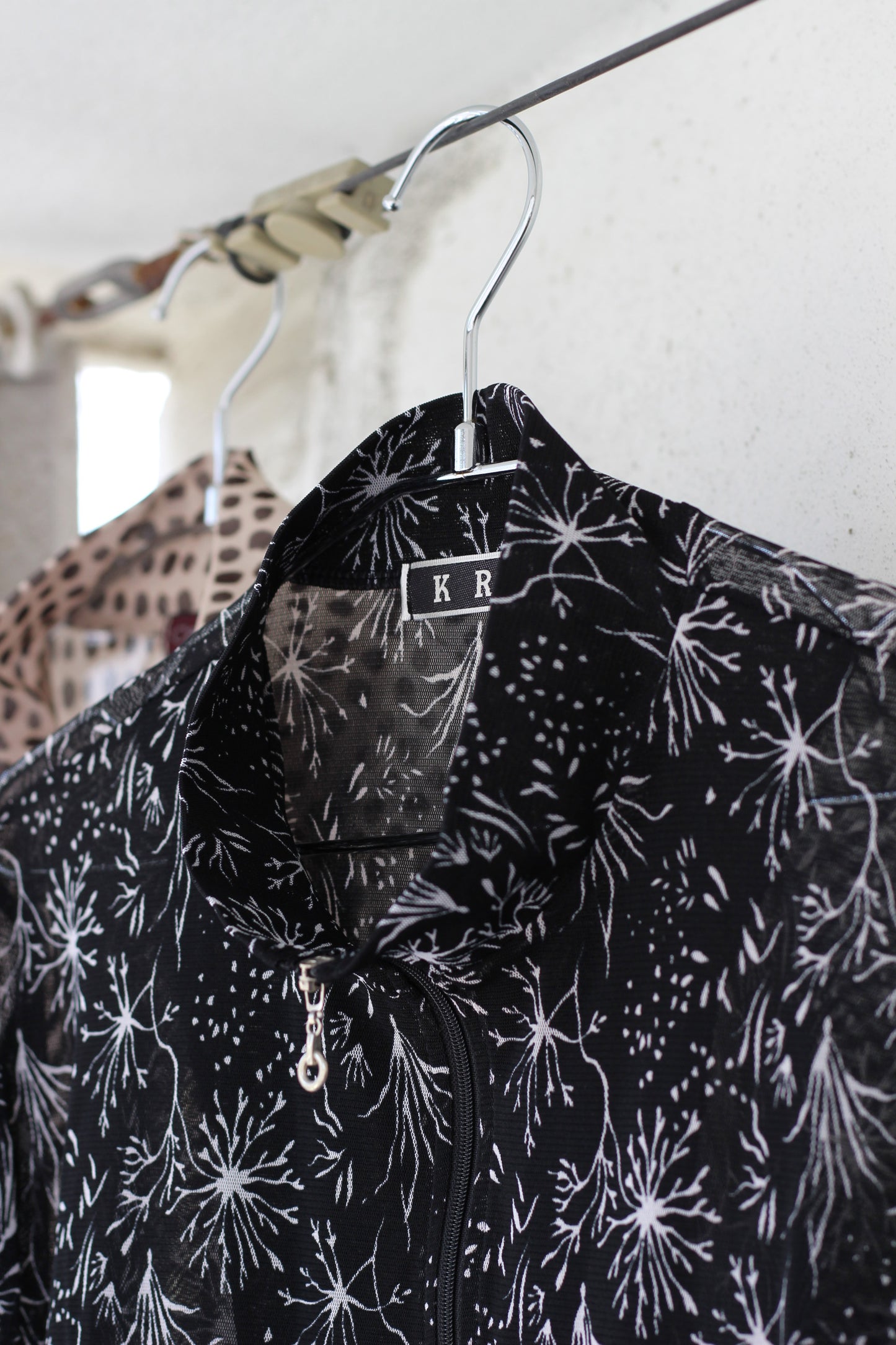 Vintage Design Sheer Blouse x5点