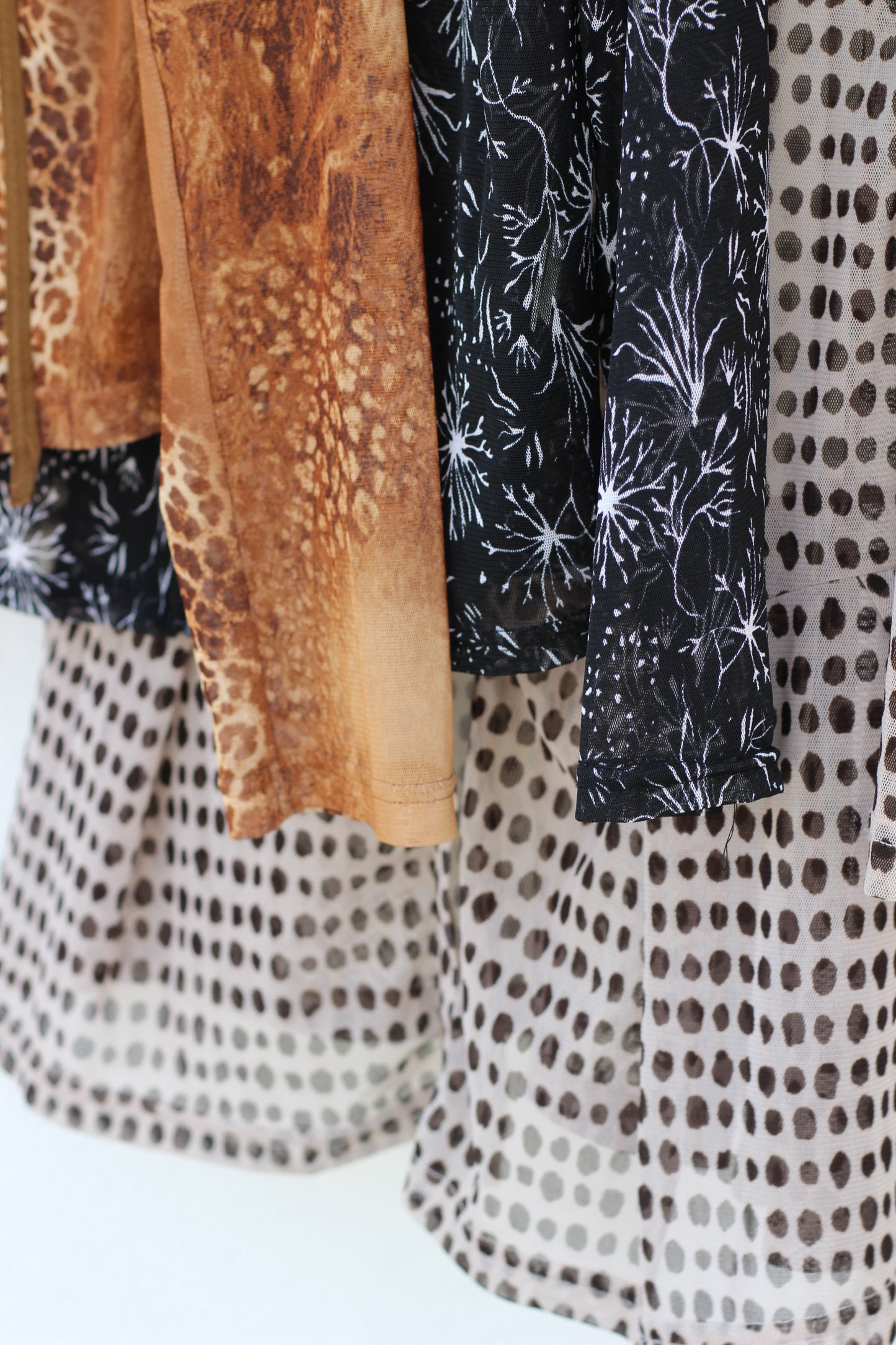 Vintage Design Sheer Blouse x5点