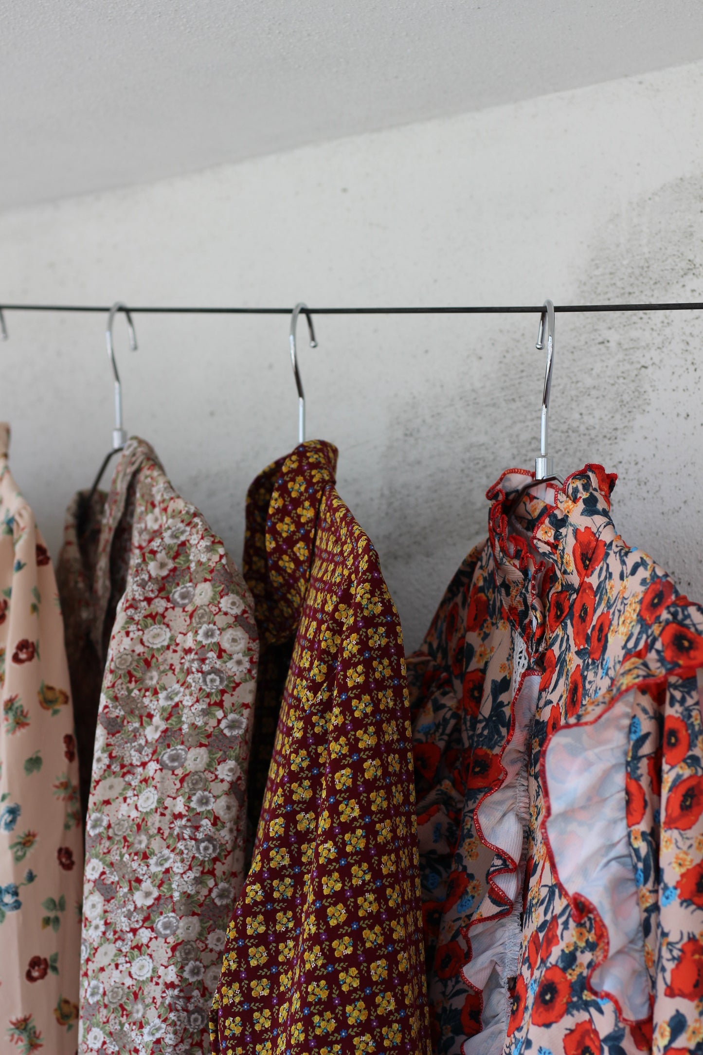 Vintage Flower Long Sleeve Blouse x10点