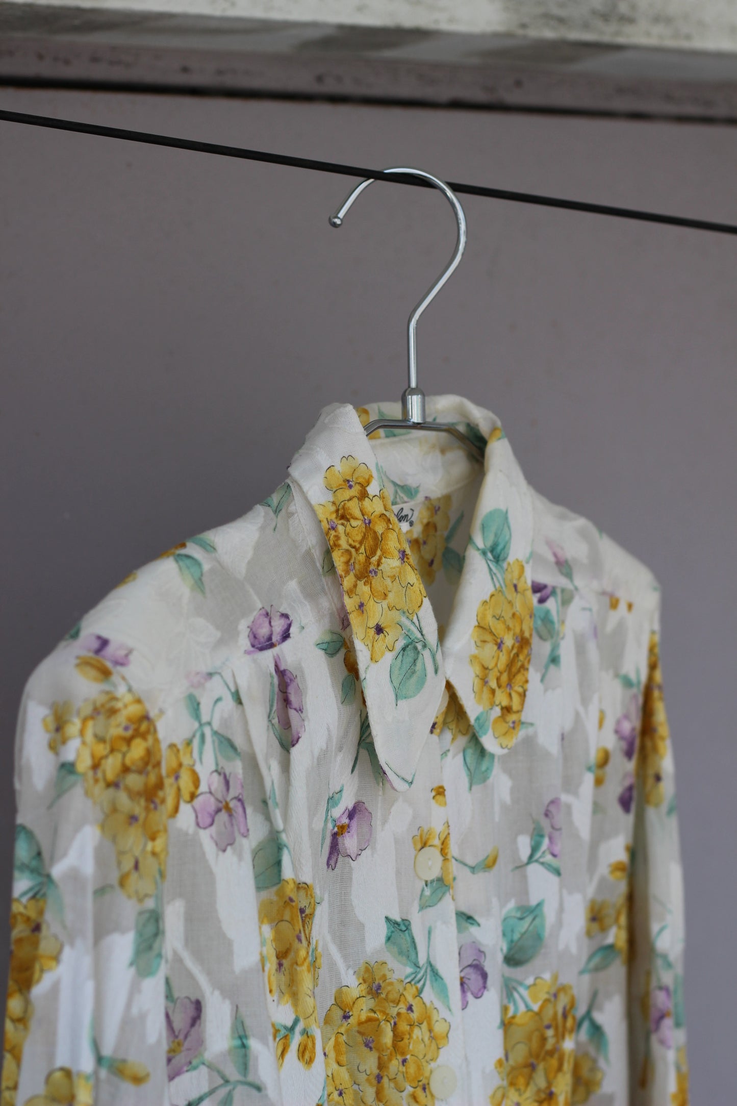 Vintage Flower Long Sleeve Blouse x10点
