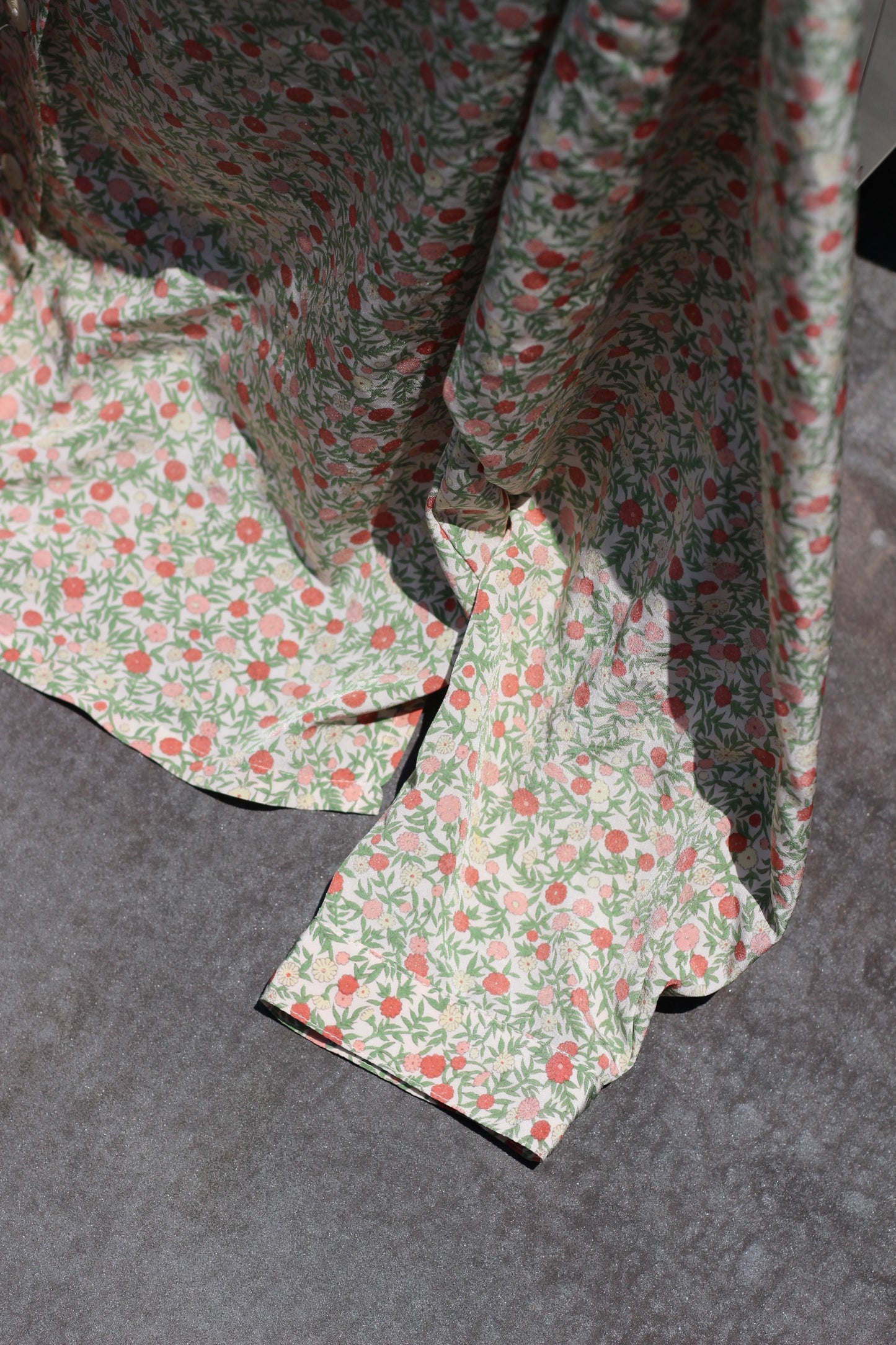 Vintage Flower Long Sleeve Blouse x10点