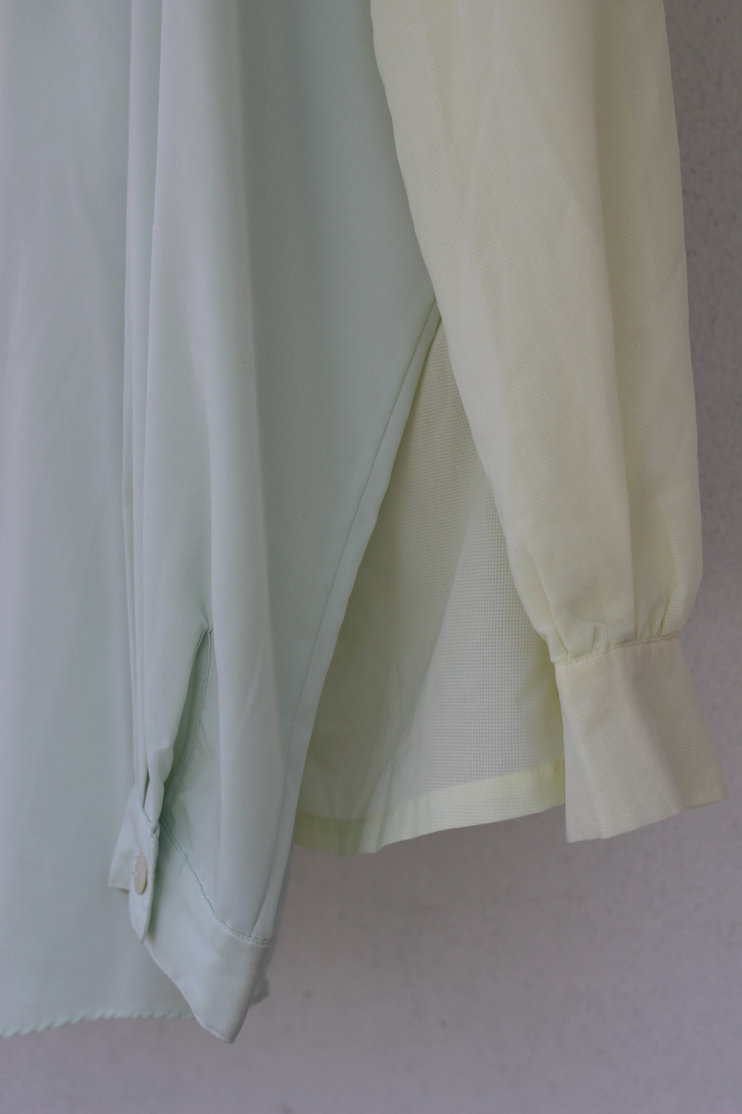 Vintage Sheer Colour Long Sleeve Blouse x10点