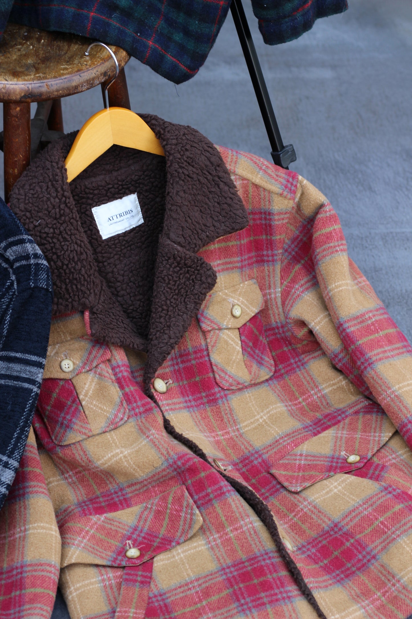 Men's Design Check Outerwear x3点