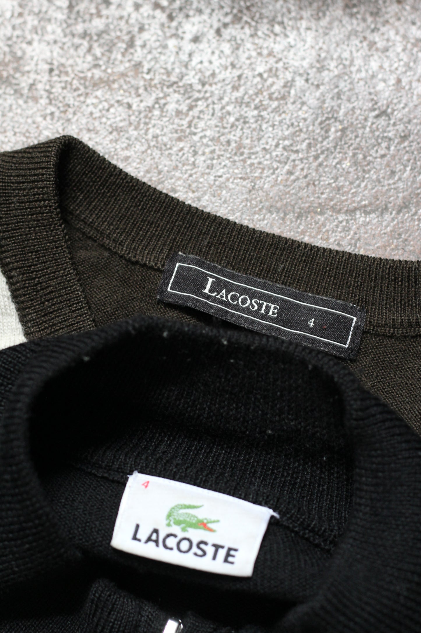 LACOSTE Men's Argyle Knit Sweater x2点