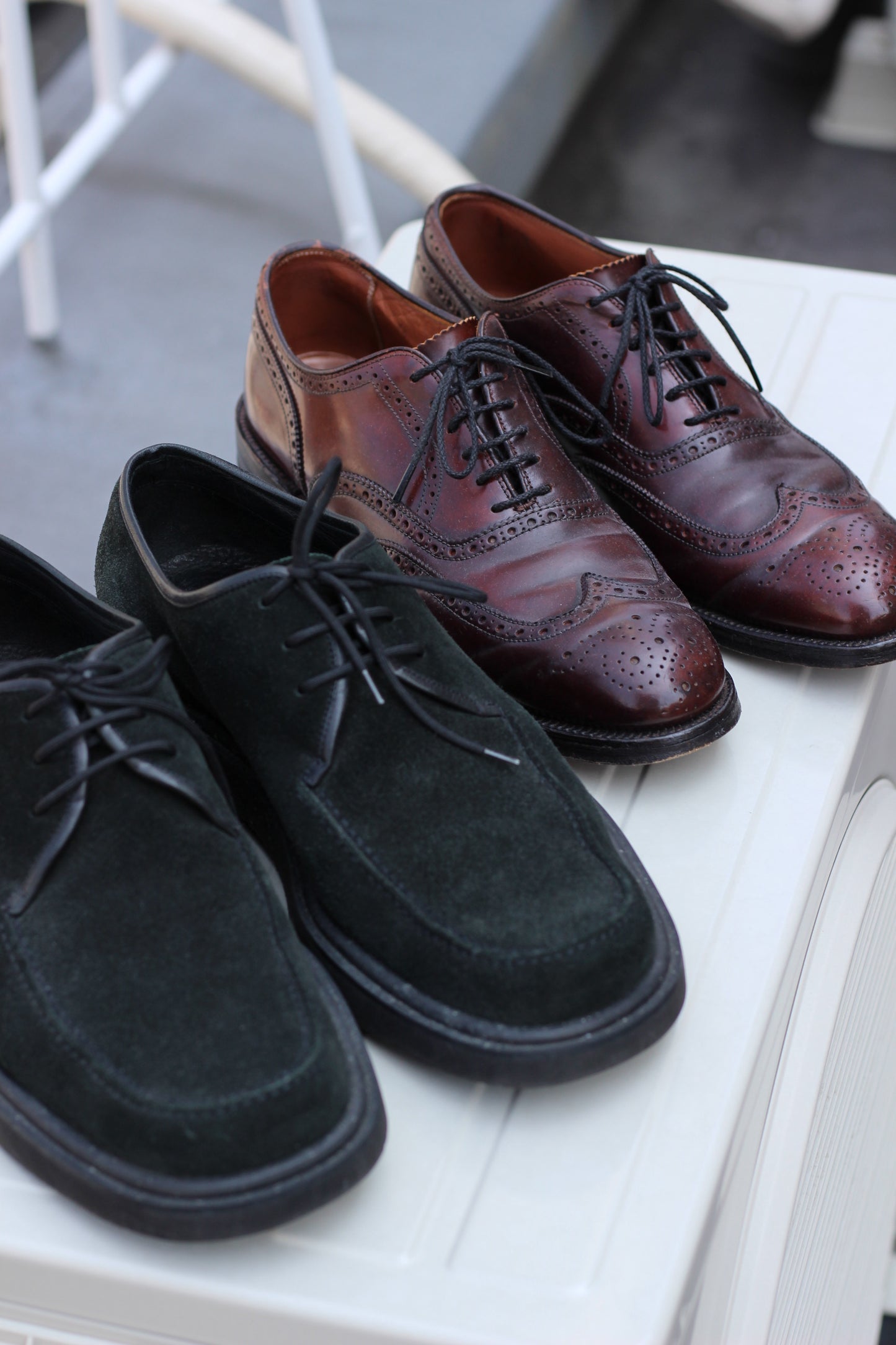 Alden & Ferragamo Shoes x2点