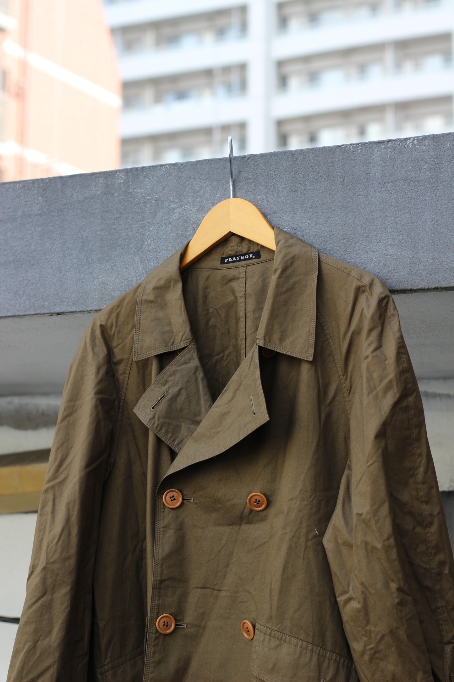 Men's High-Grade Trench Coat x4点