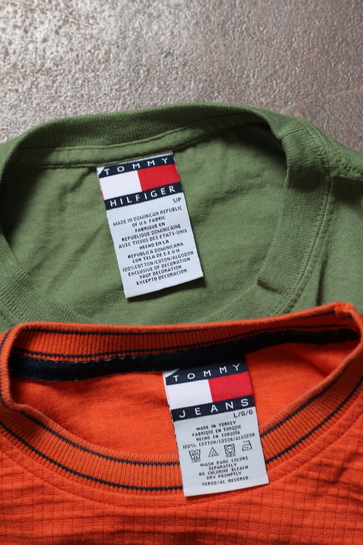 90's Tommy Hilfiger Vintage T-Shirt x2点