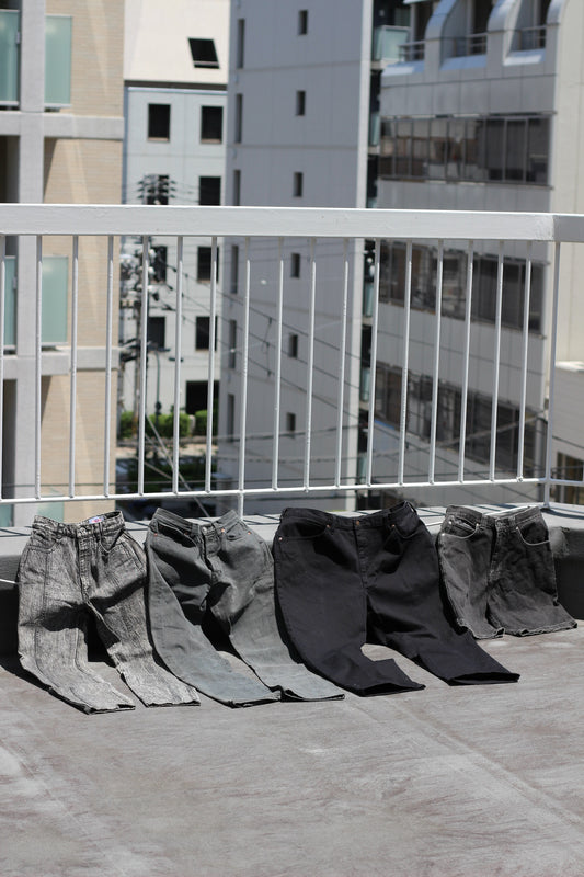 Men's Black Denim Pants x5点