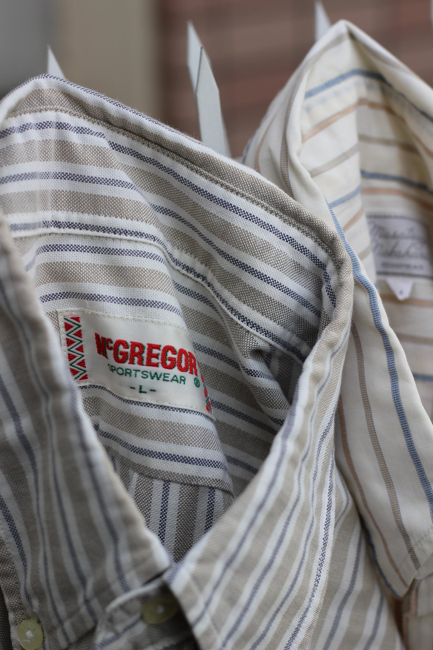 Men's Design Striped Long Sleeve Shirt x16点