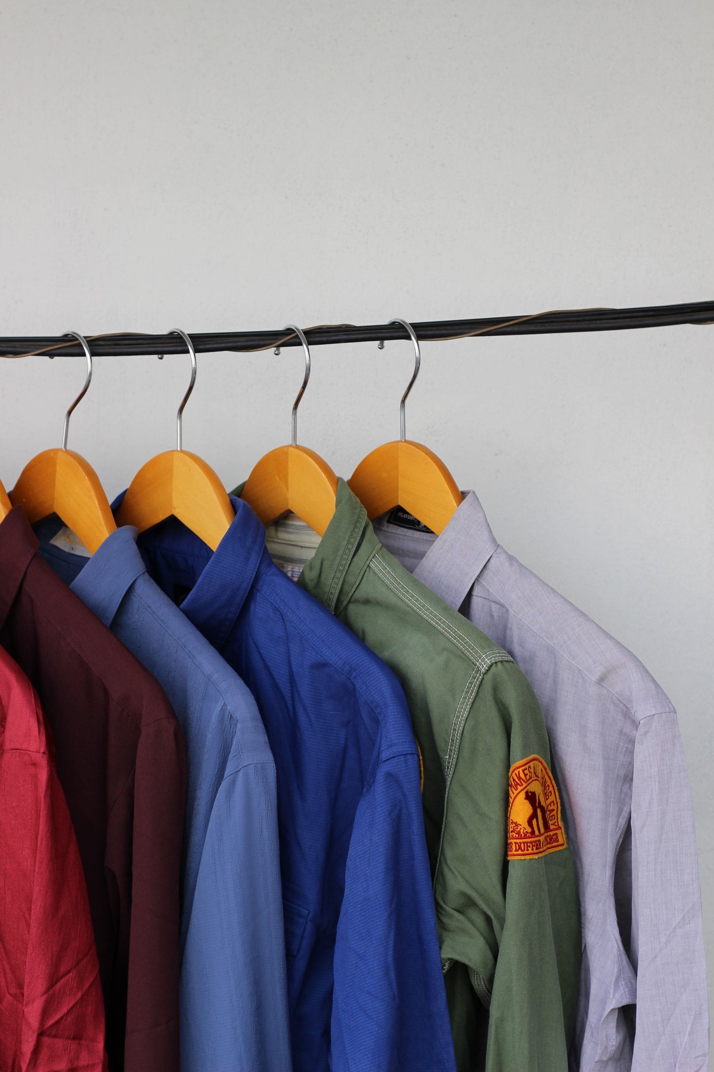 Men's Color Long Sleeve Shirt x16点