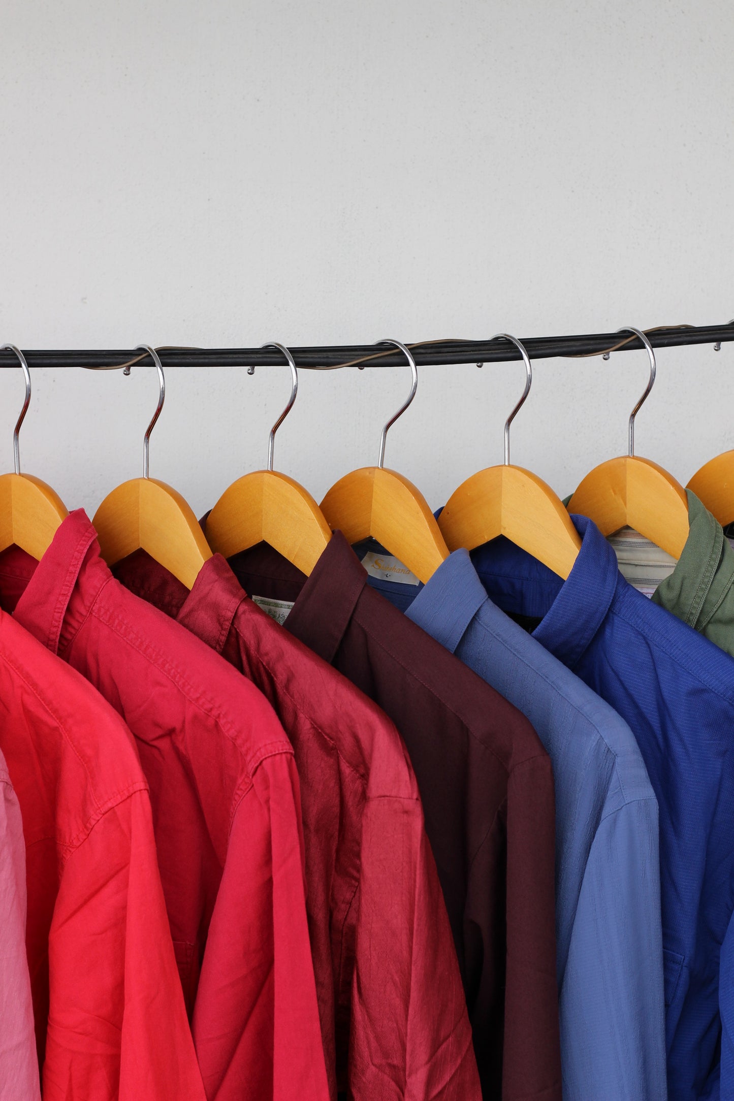 Men's Color Long Sleeve Shirt x16点