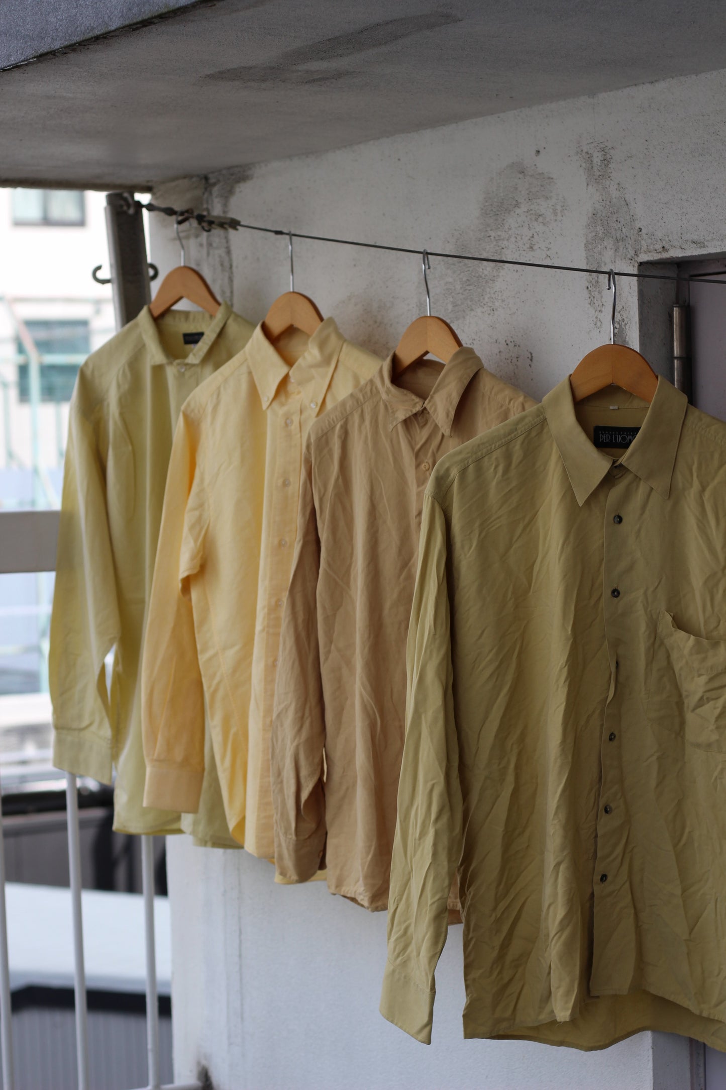 Men's Color Long Sleeve Shirt x16点