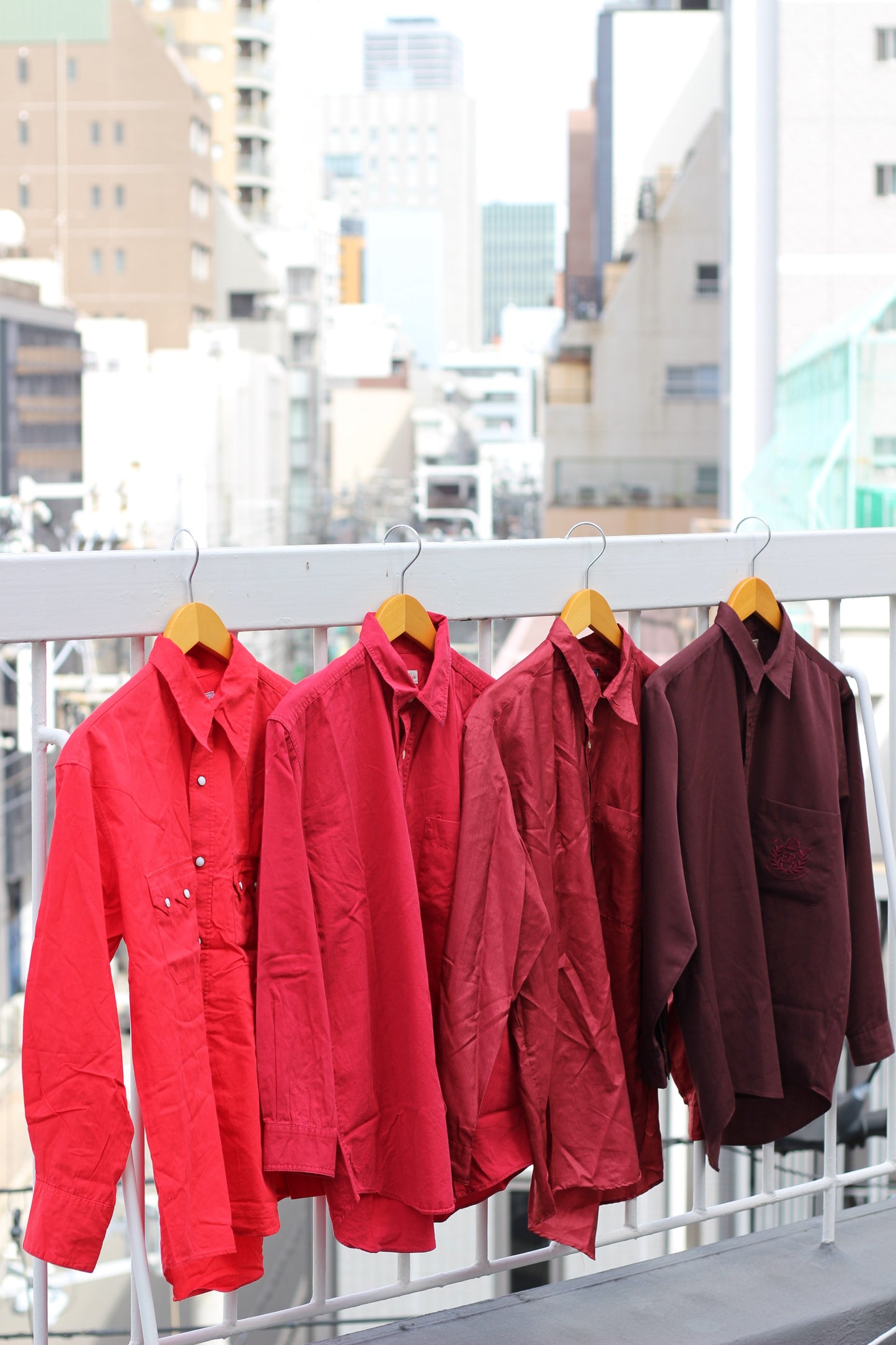 Men's Color Long Sleeve Shirt x16点