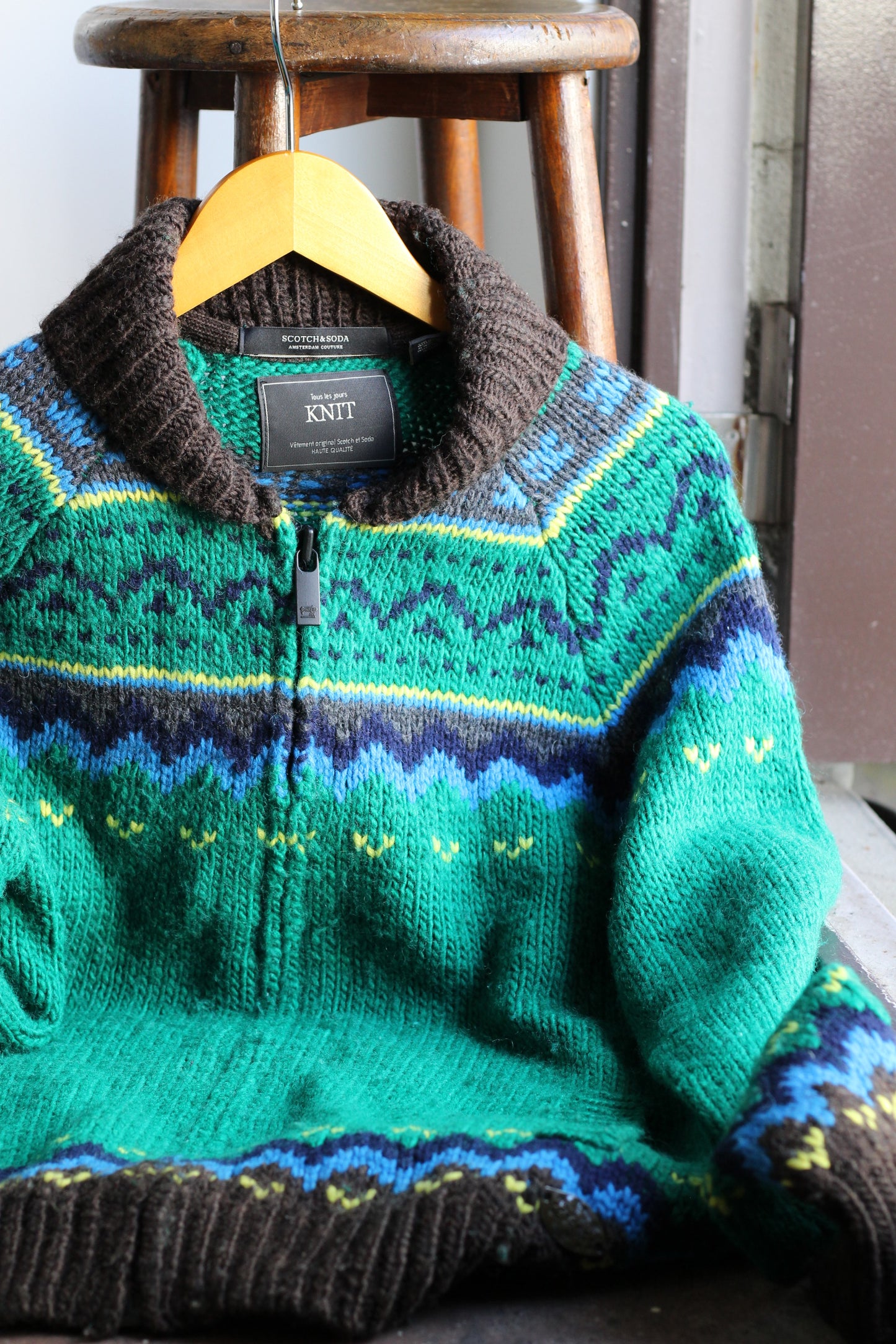 Men's Design Knit Jacket x3点