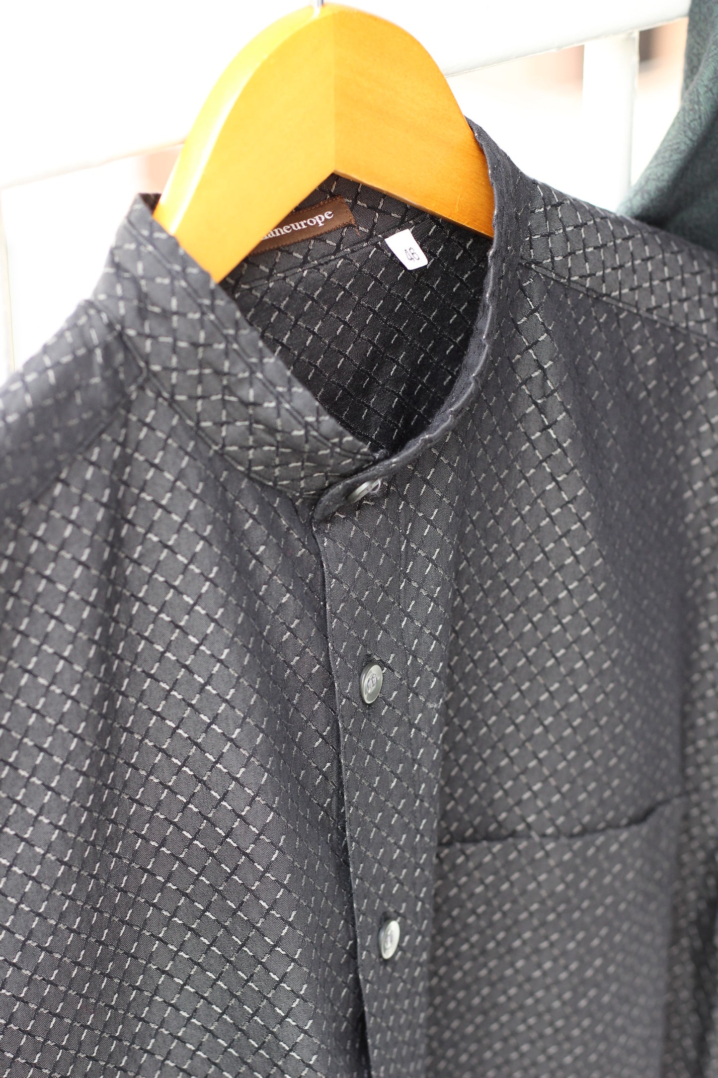 Men's Stand Collar Long Sleeve Shirt x11点