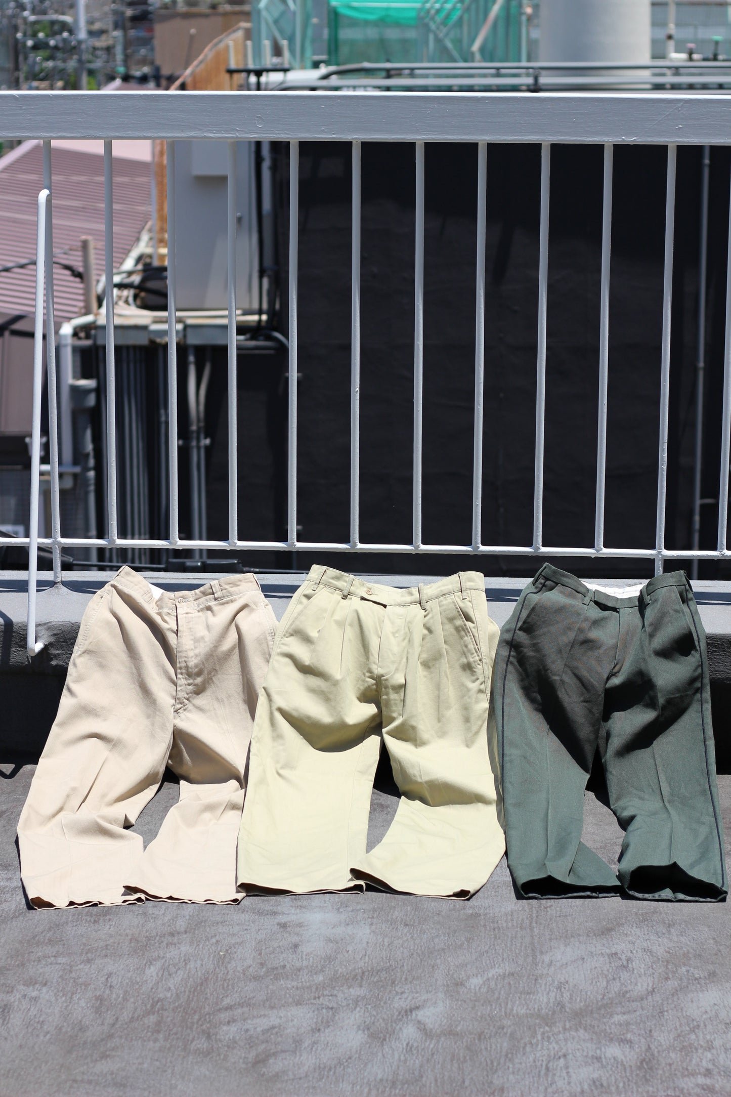 Vintage Euro Military Trousers x3点