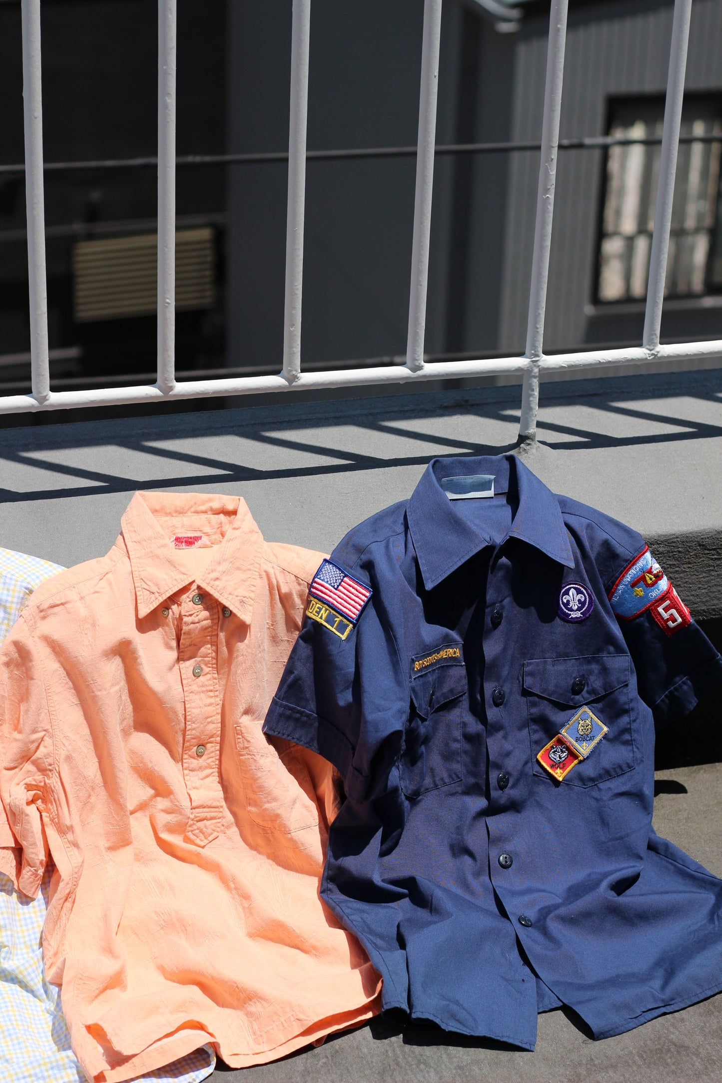 Usa style Shirts x4点