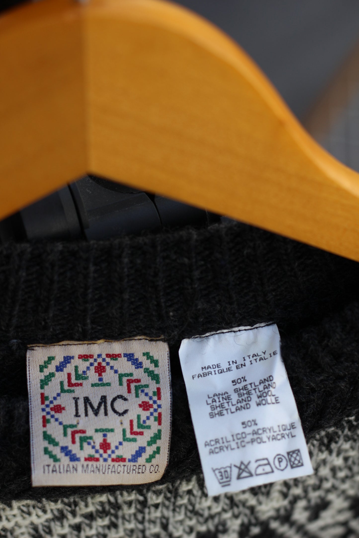 Vintage Made In Italy Nordic Design Knit x2点