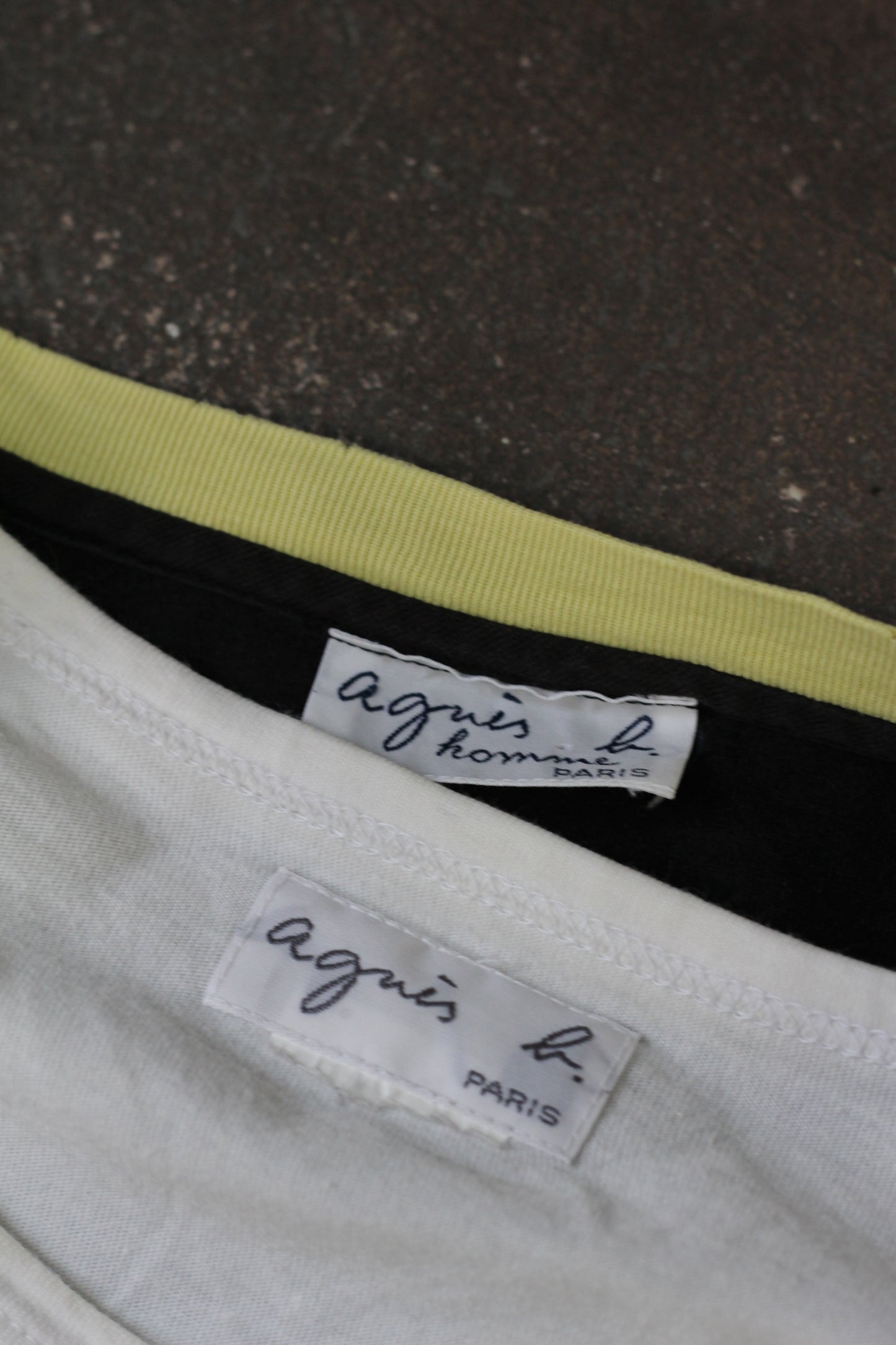 90's agnès b. Long Sleeve T-Shirt x2点