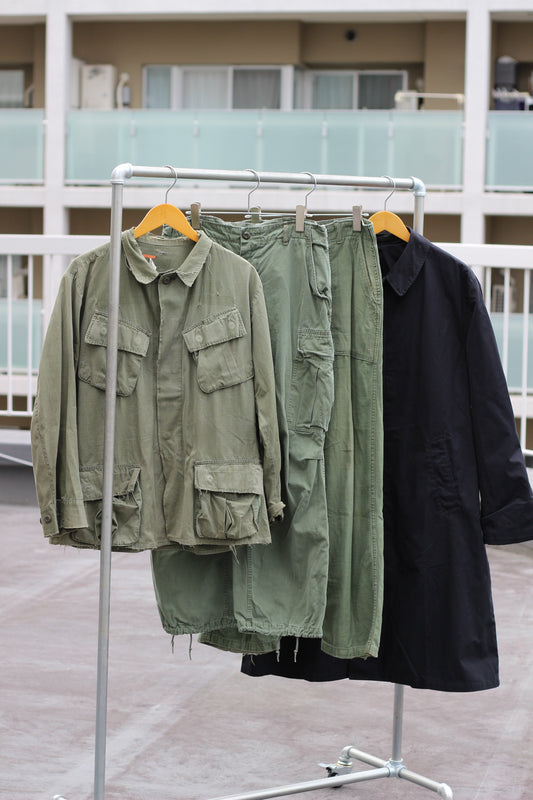 Vintage 60's U.S. Army Fatigue Jacket & Bottoms & Baker Pants x4点