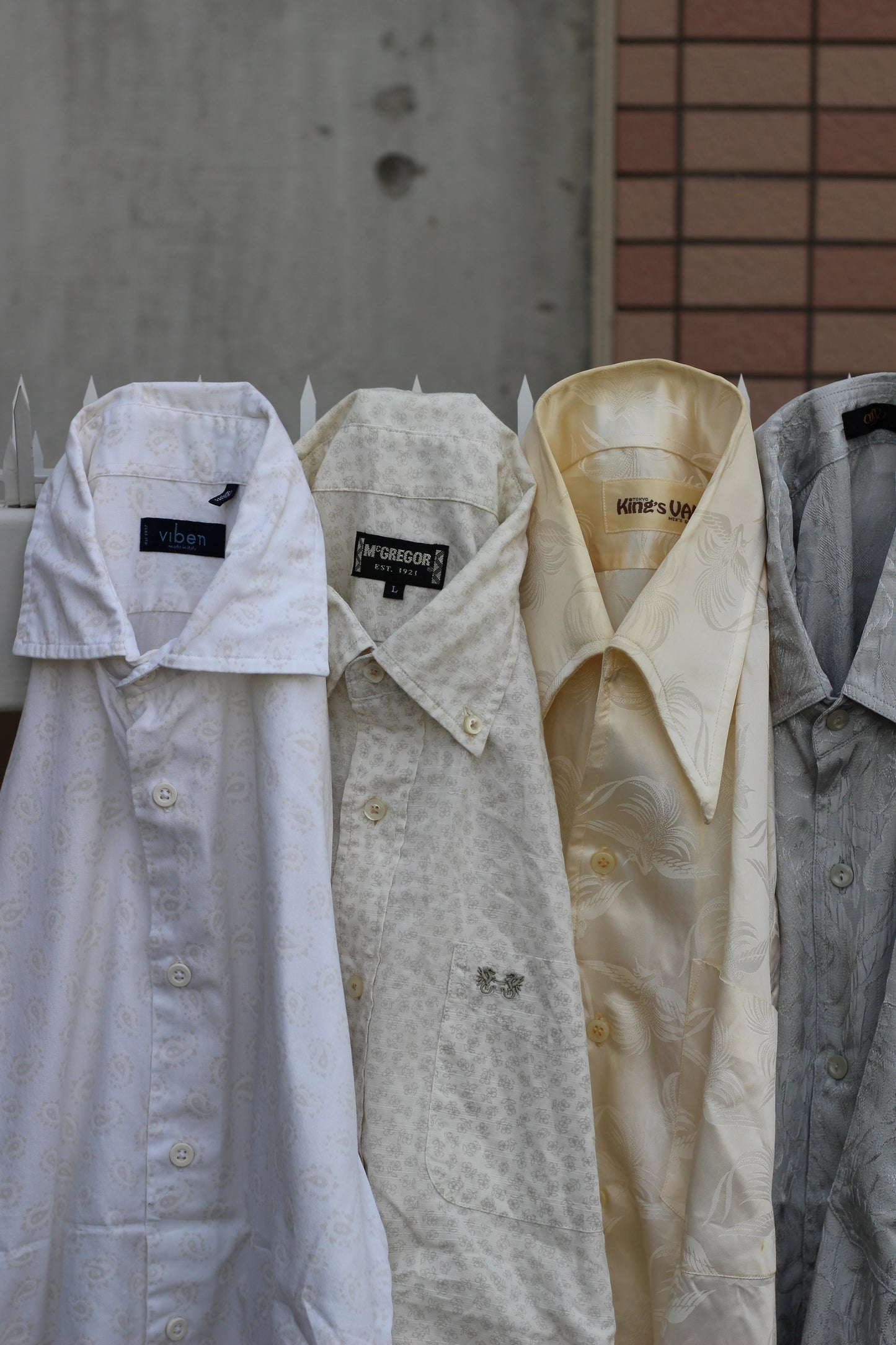 Men's White Design Shirt x9点