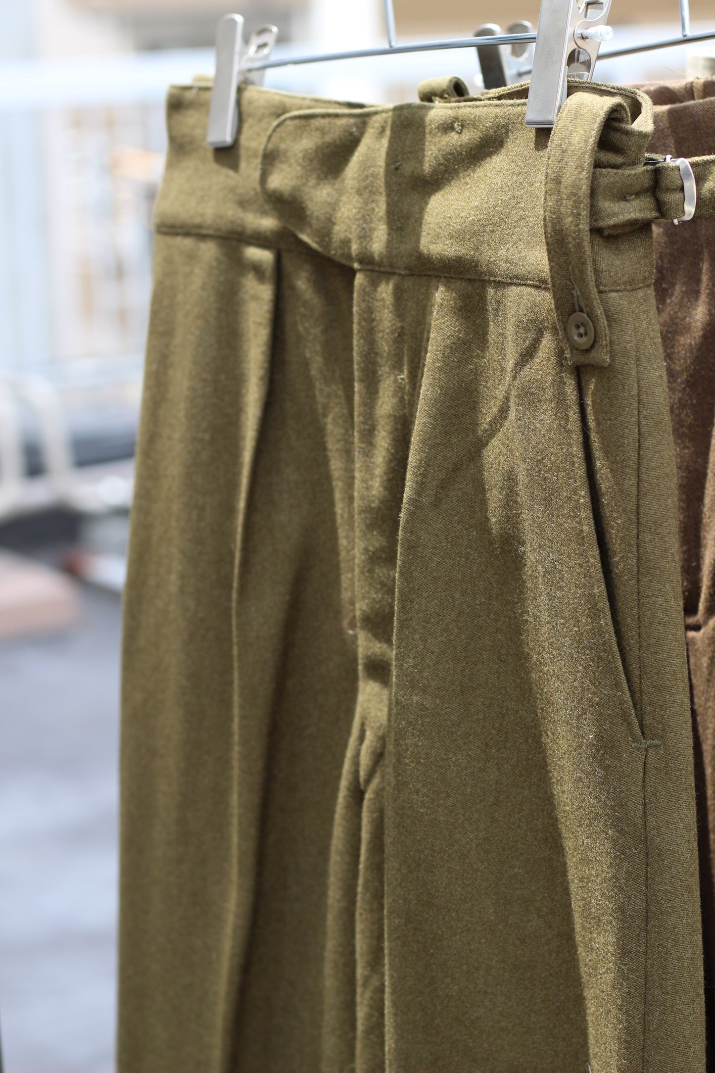 Vintage British Army & 60's U.S. Army Trousers x3点