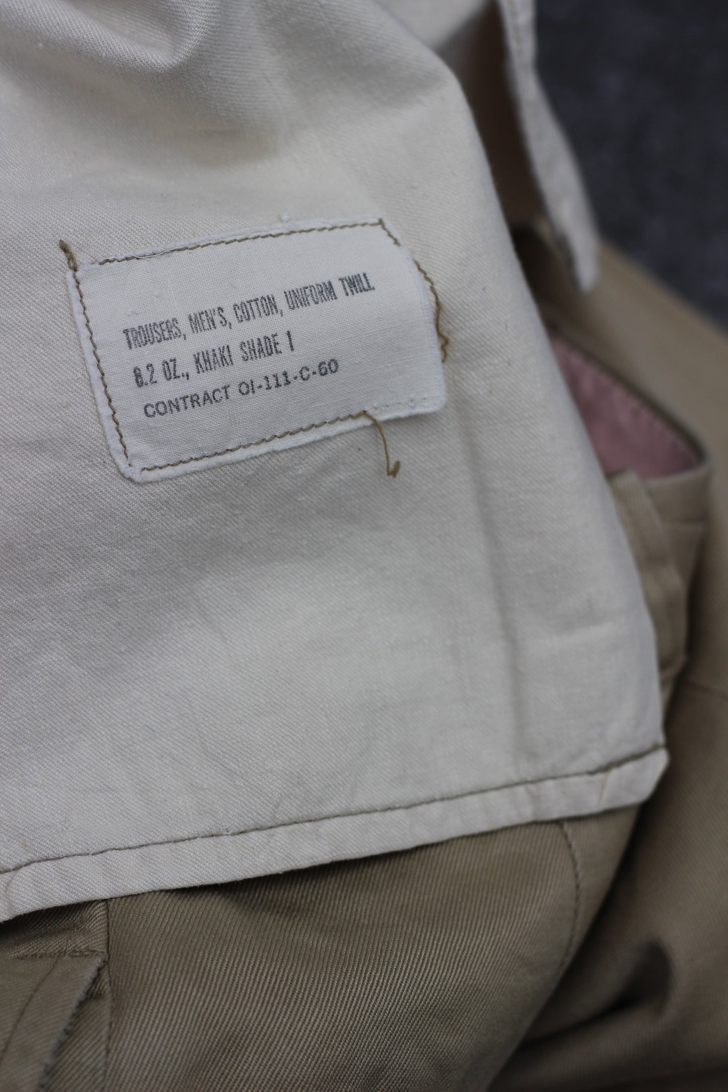 Vintage British Army & 60's U.S. Army Trousers x3点