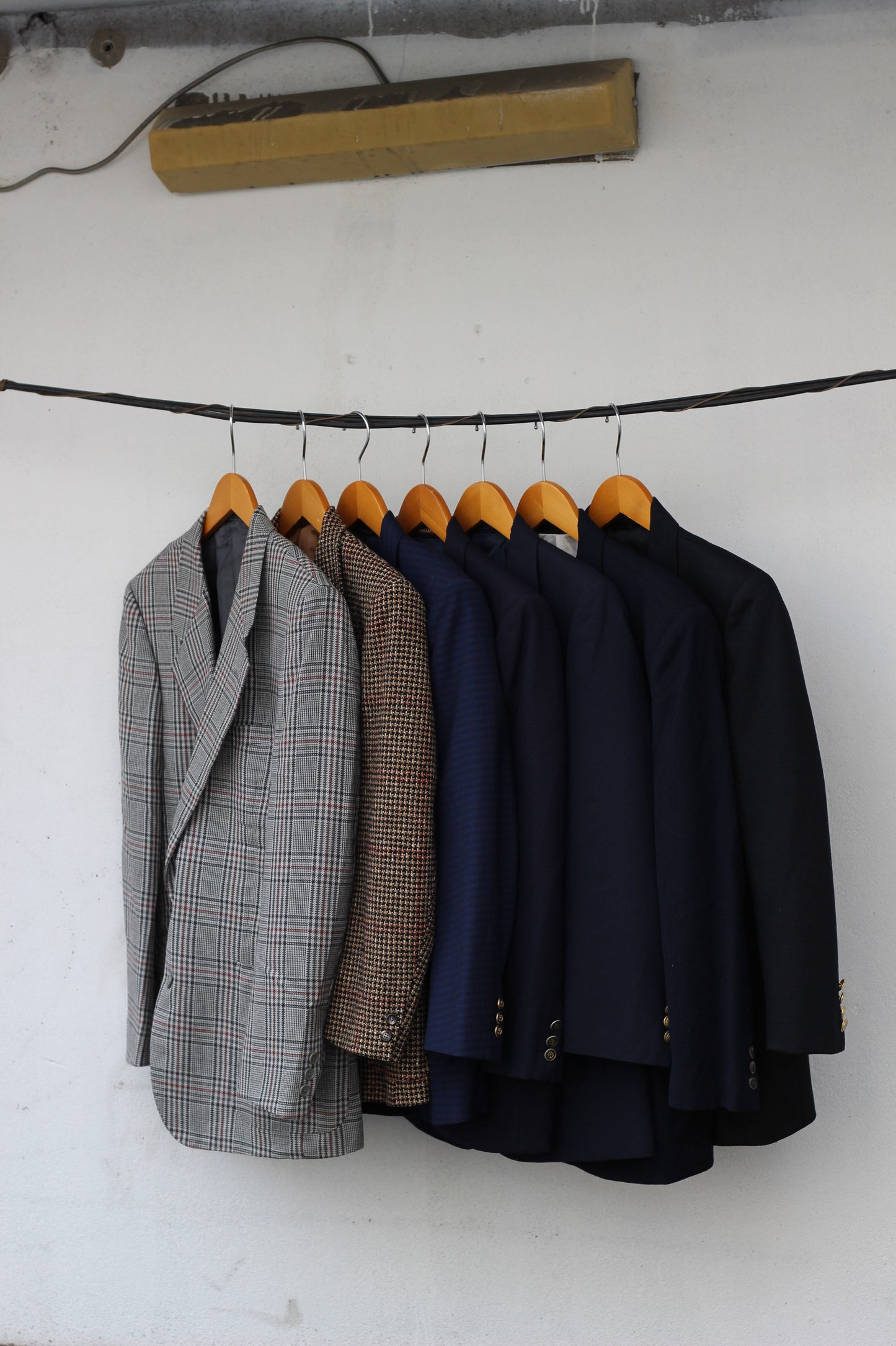 Men's High Grade Gold Button Tailored Jacket x7点