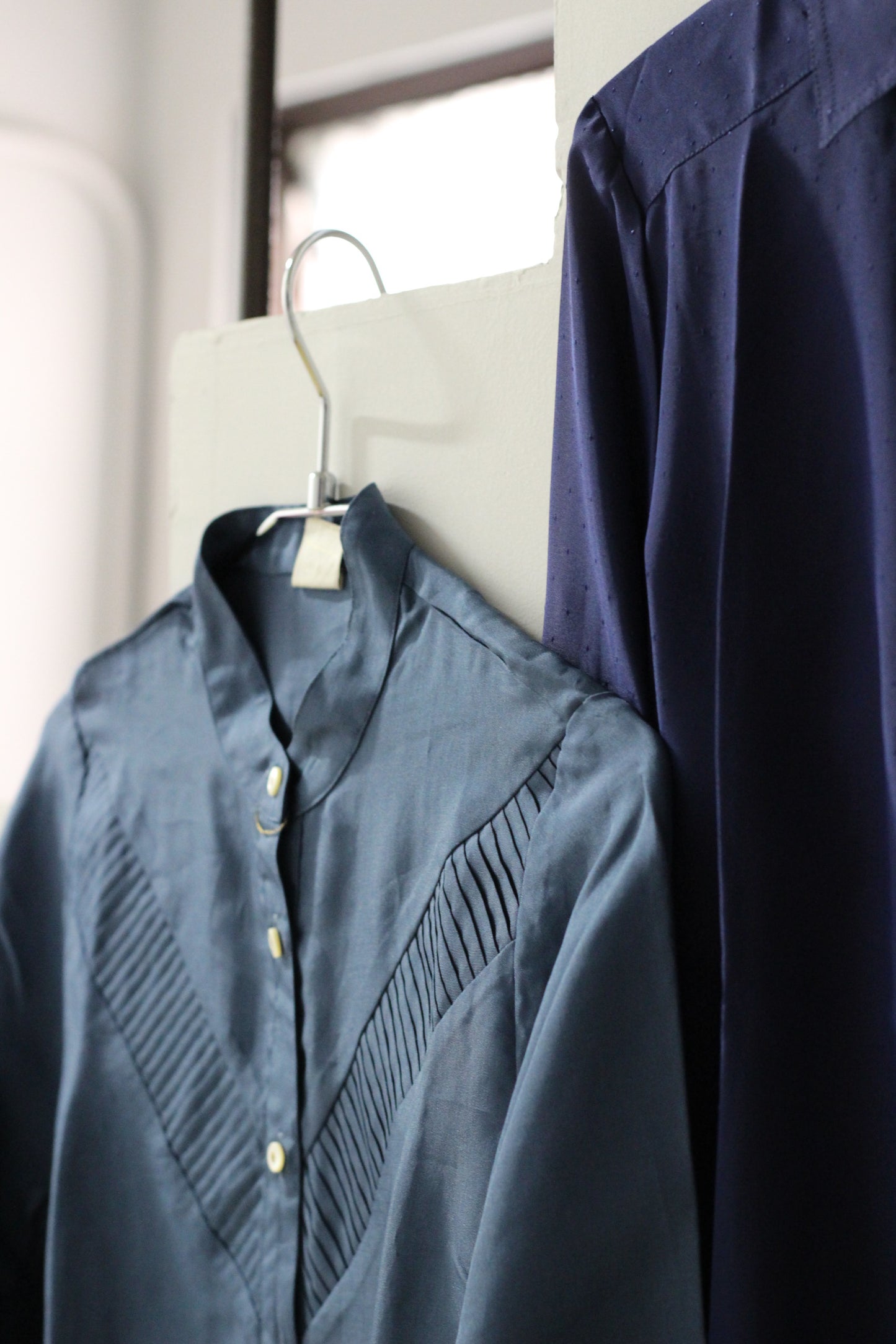Vintage Vivid Color Long Sleeve Blouse x10点