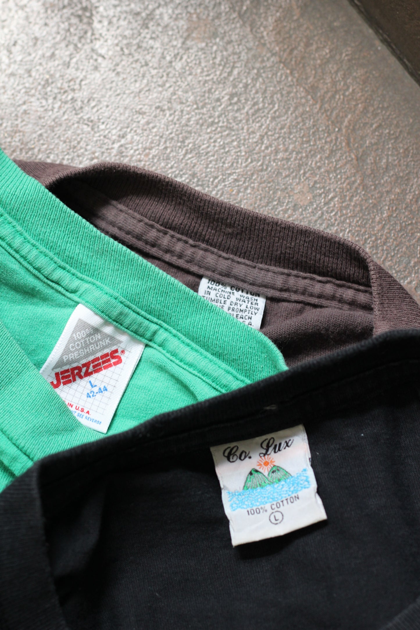 90's Made In USA Company & Events Print T-Shirt x3点