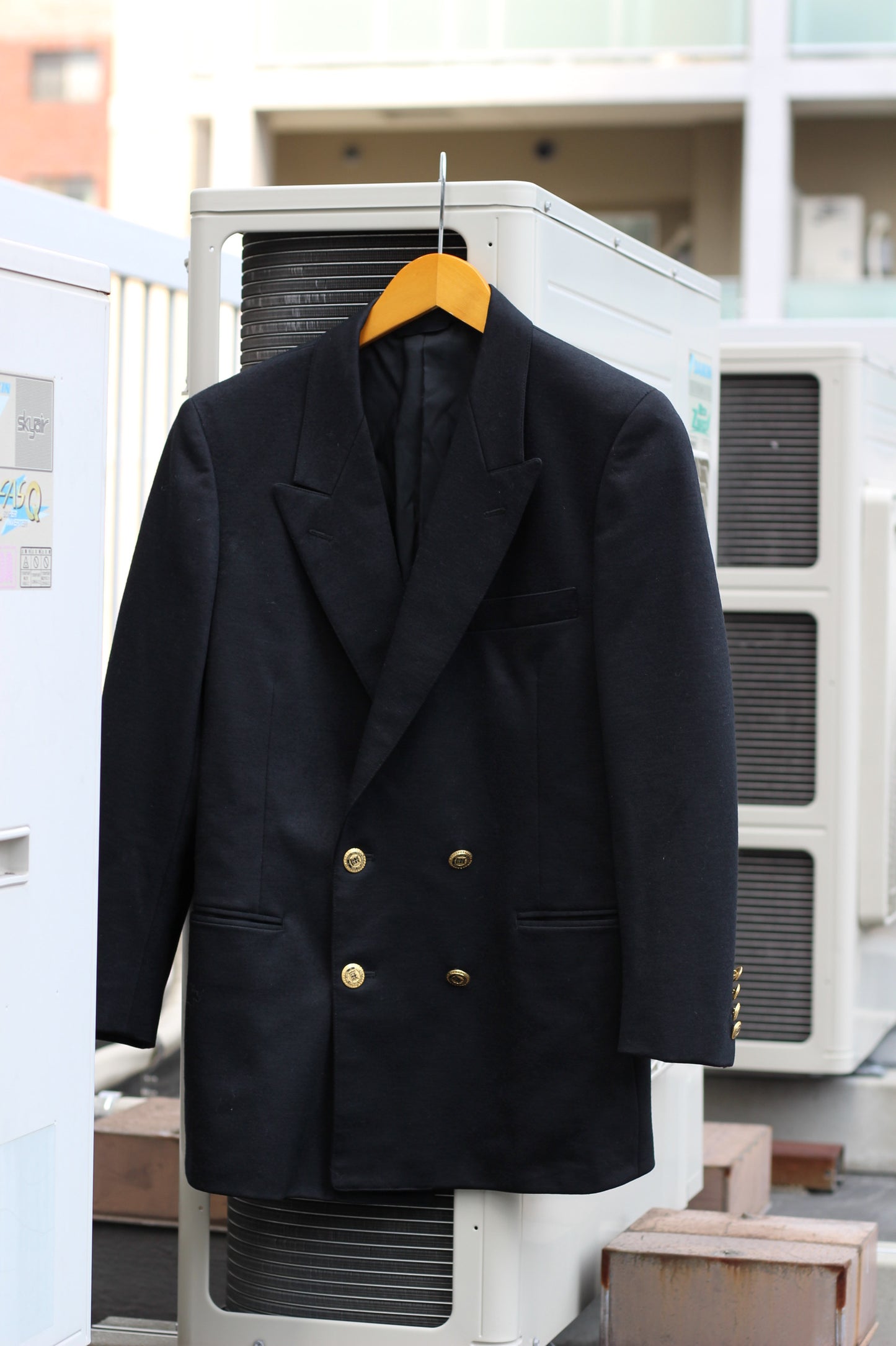 Men's High Grade Gold Button Tailored Jacket x7点